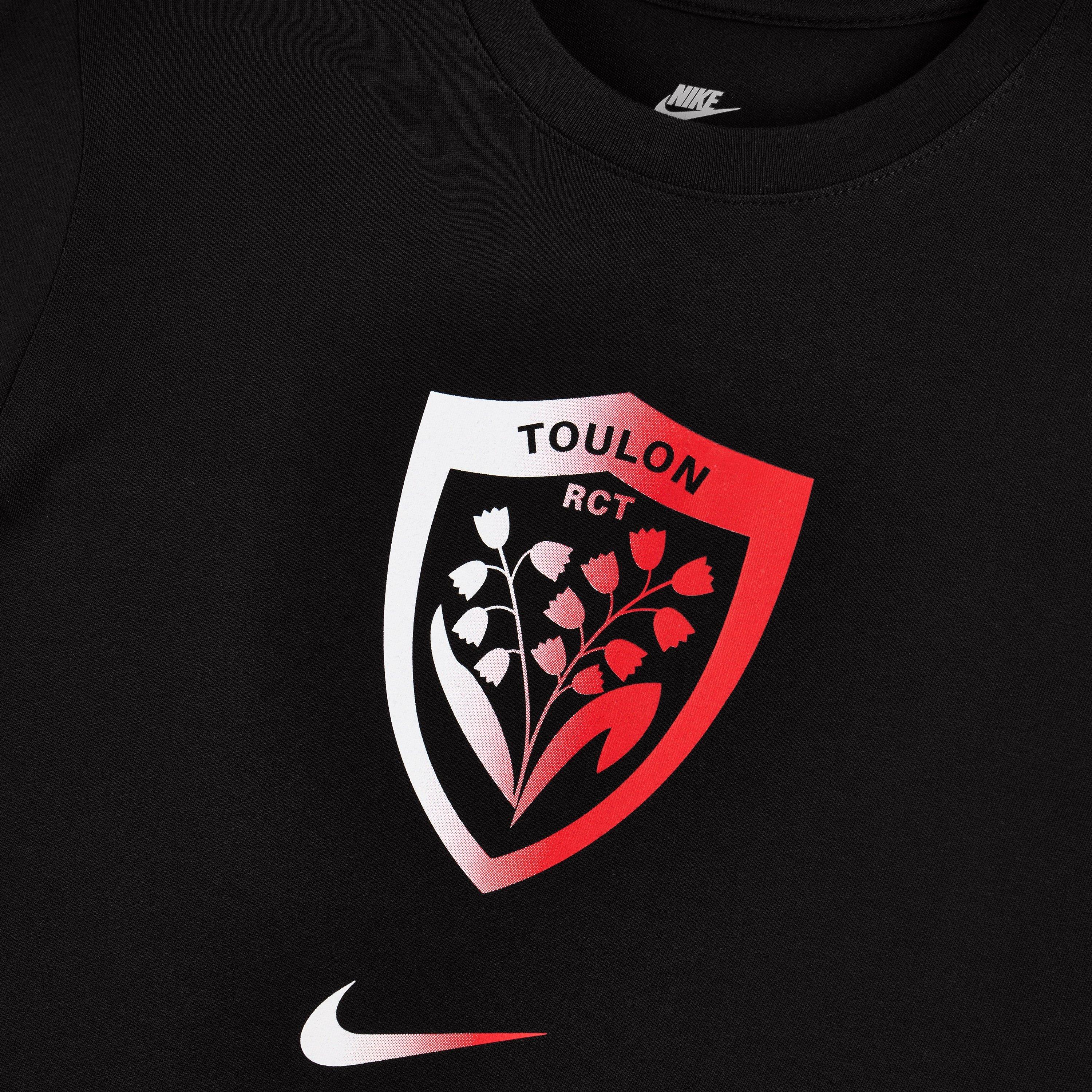 Crna/Uni Crvena - Nike - Nike RC TN Evgn Tee Sn71 - 4