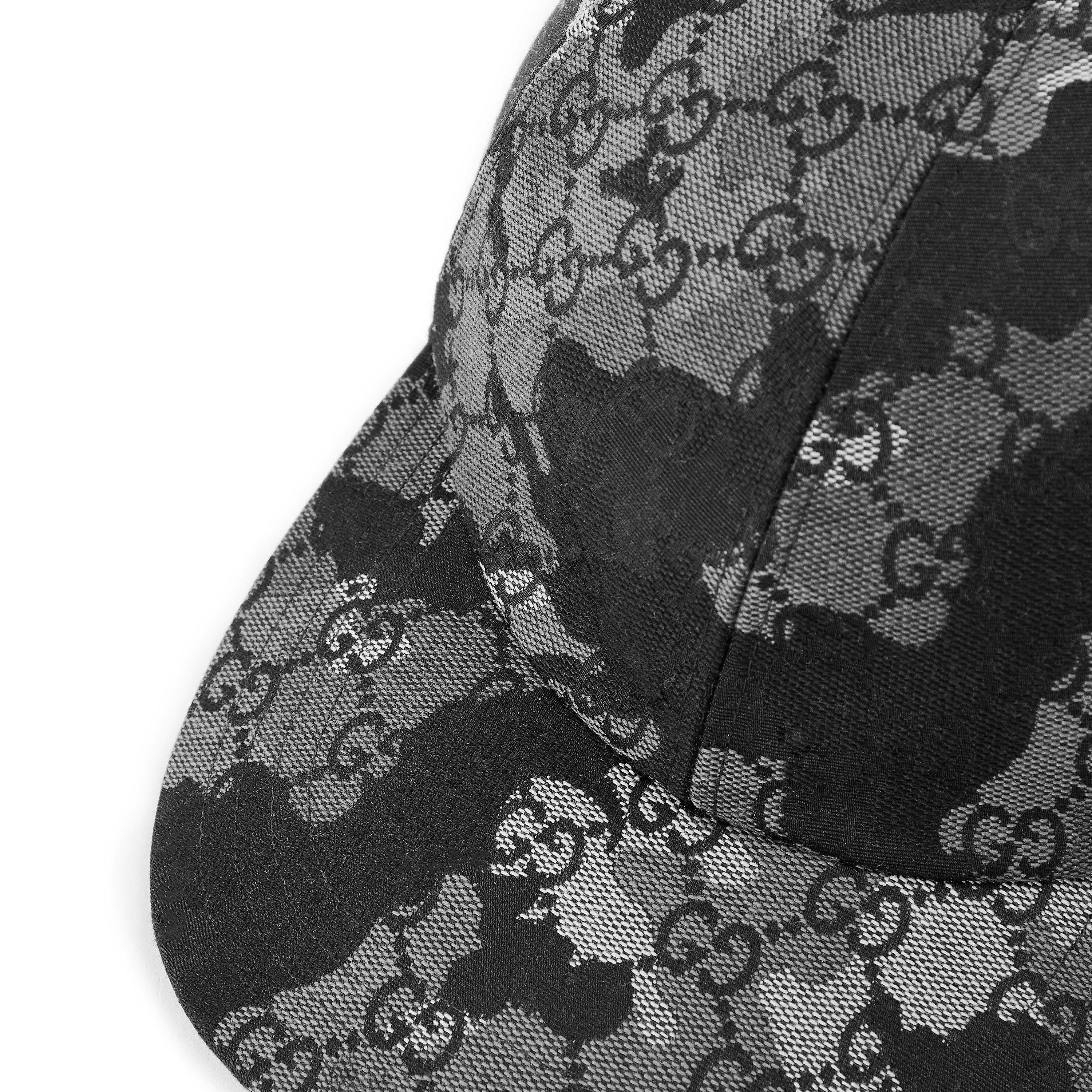 Grey / Black - Gucci - Men's Aviator Baseball Cap - 4