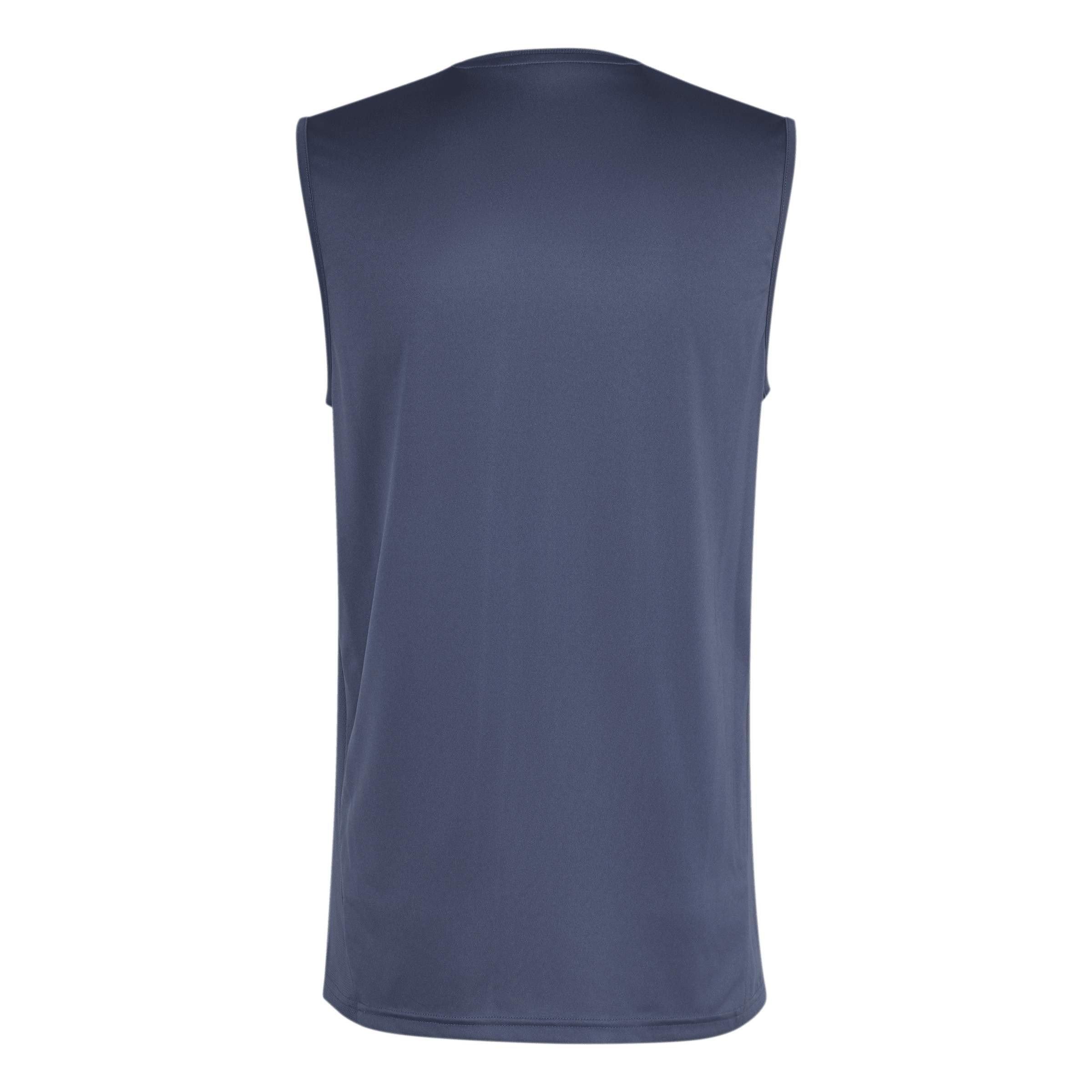 Marineblauw/Wit - adidas - Men's France Rugby Vest - 2