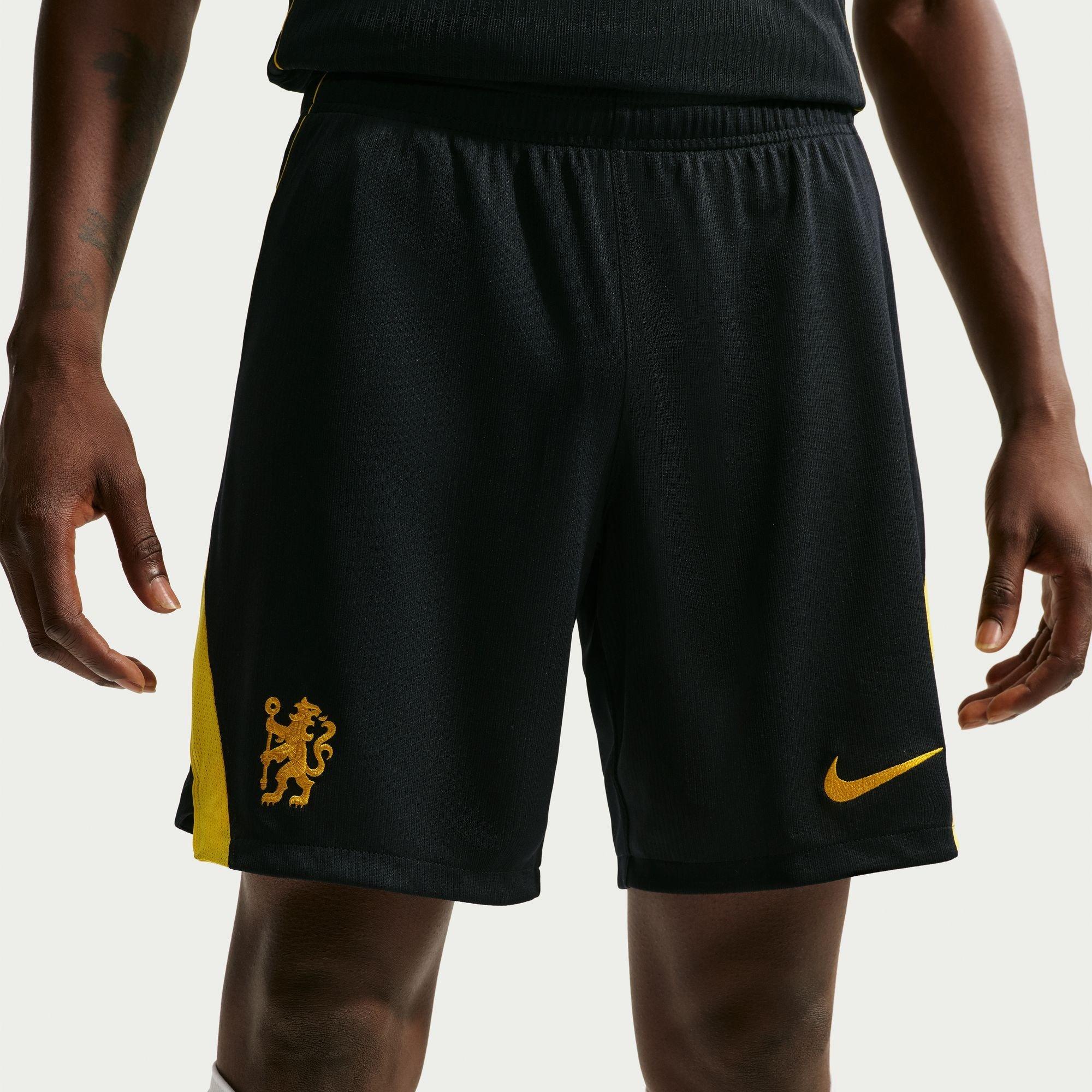 Black/Gold - Nike - Chelsea Away Short 2026/27 Mens - 1