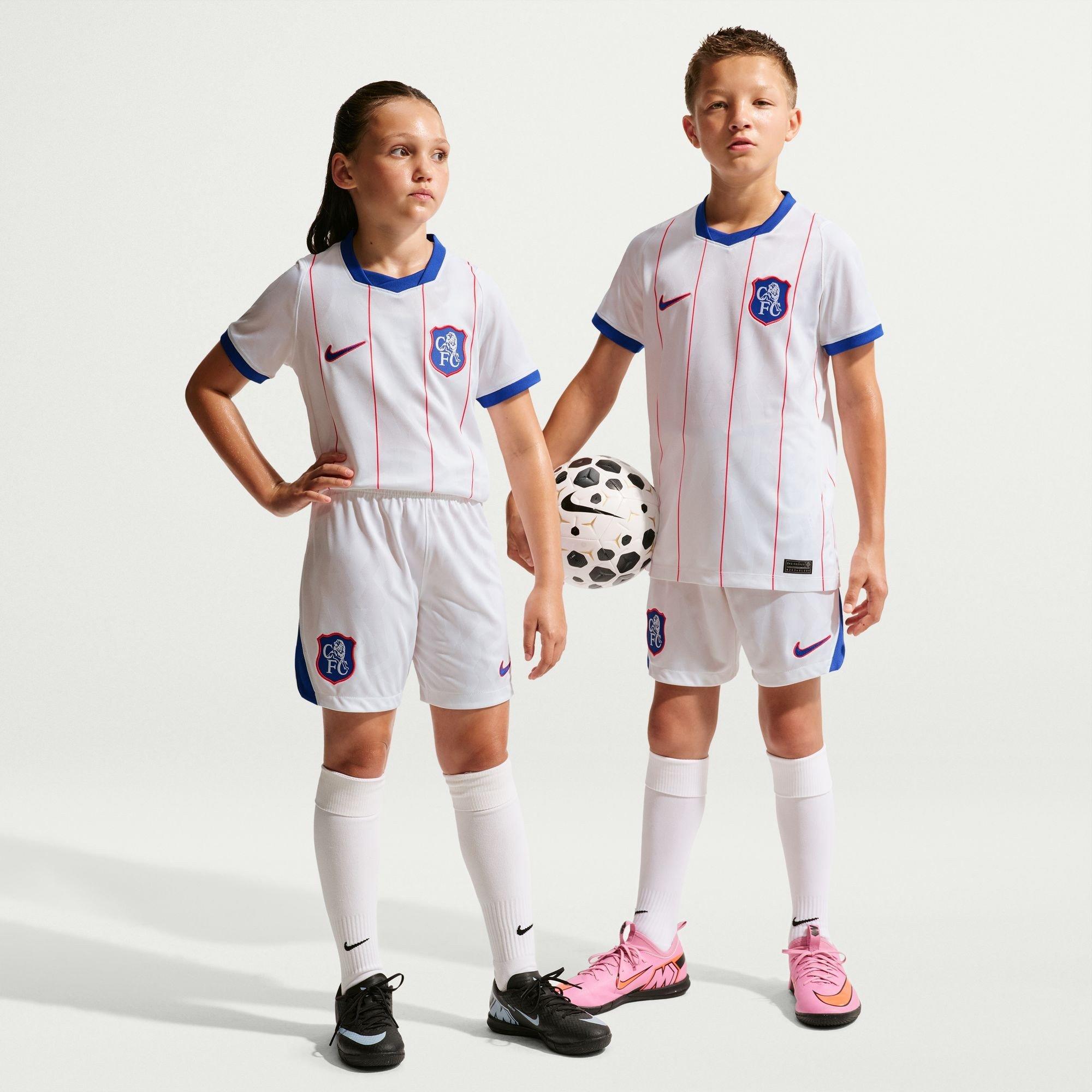 Bijelo/Plavo - Nike - Chelsea Third Short 2026/27 Juniors - 7