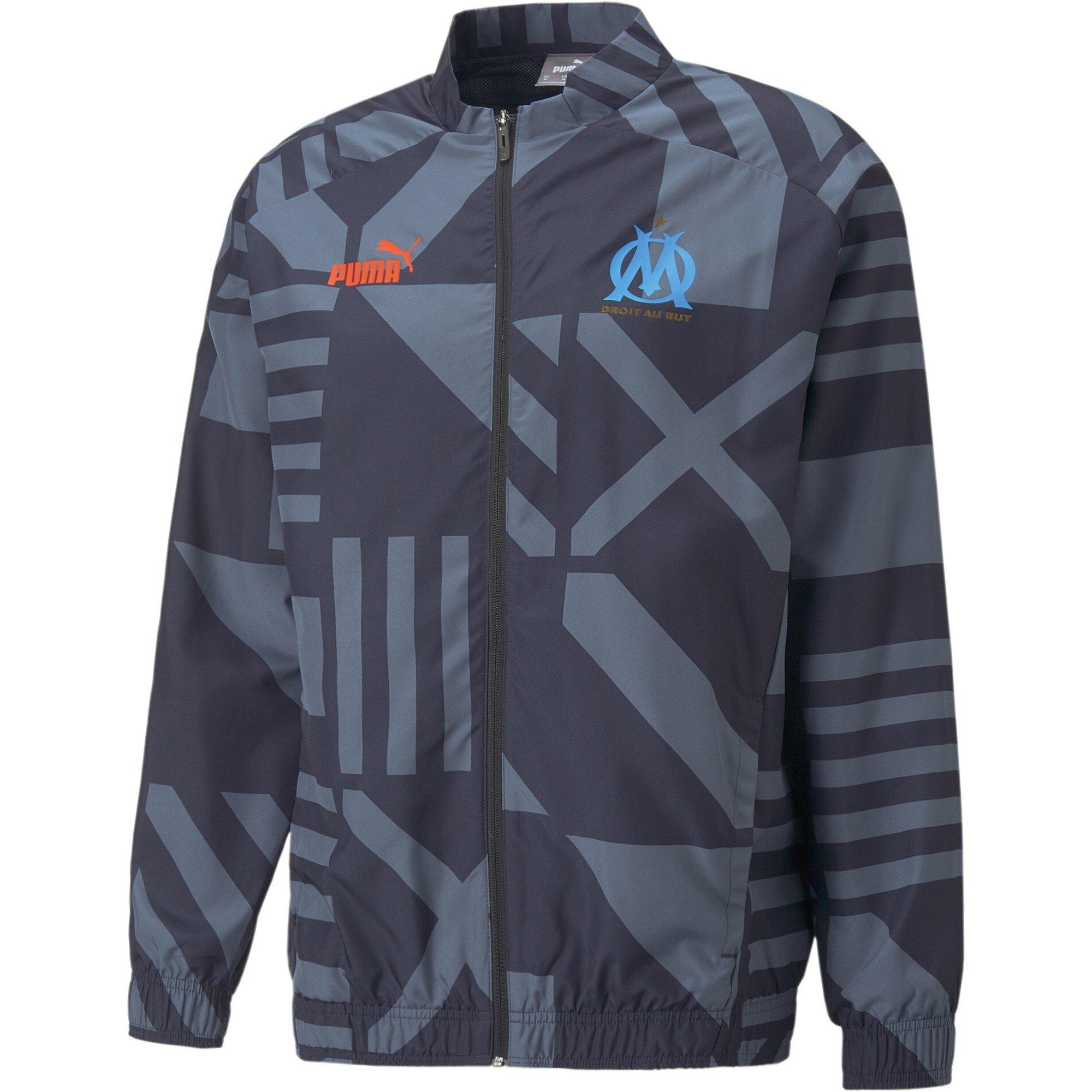Puma Men's International Licensed Rain Anorak Jacket - French Night - XS