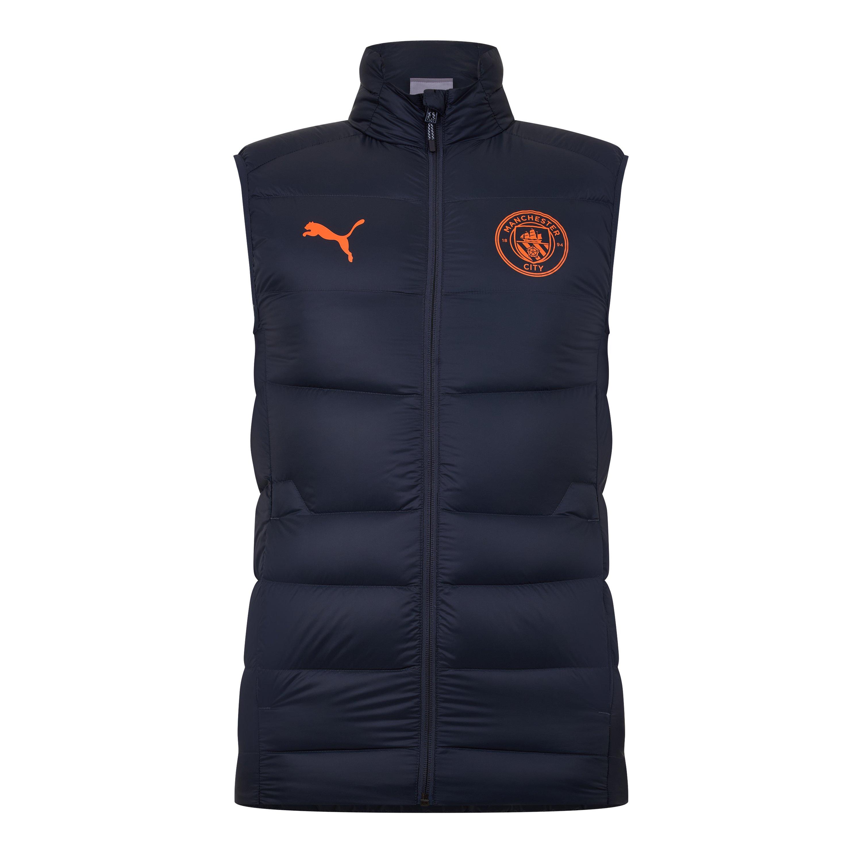 Strong Grey - Puma - Mcfc Casuals Down Vest Anorak Mens - 1