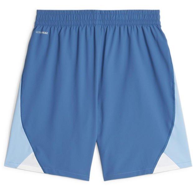 Lake Blue - Puma - Mcfc Shorts Cb Promo Football Short Mens - 2