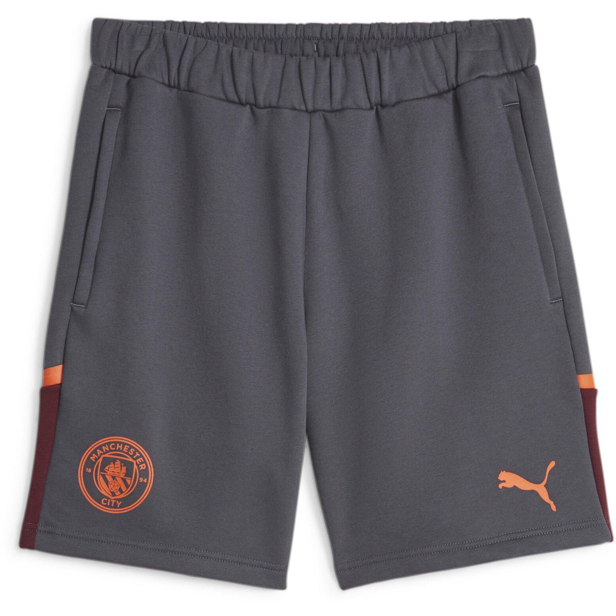 Stærk Grå - Puma - Mcfc Casuals Shorts Football Short Mens - 1