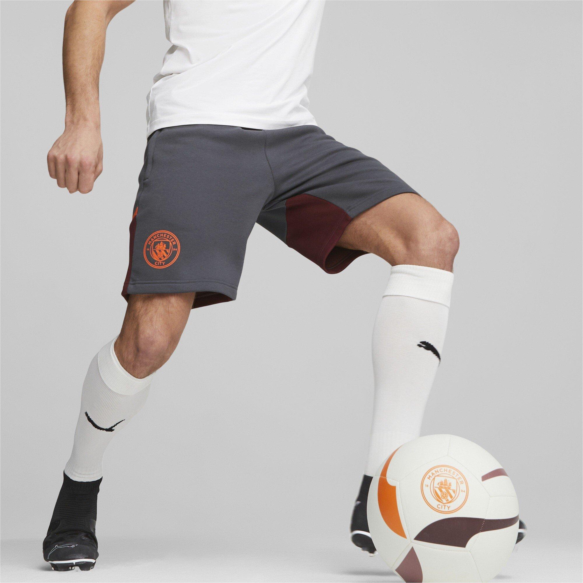 Sterk Grijs - Puma - Mcfc Casuals Shorts Football Short Mens - 3