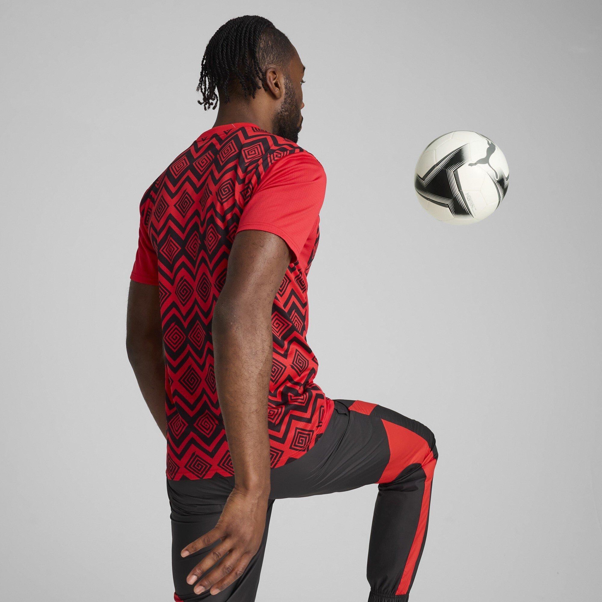 Puma Rot - Puma - Efa Prematch Ss Jersey Football Shirt Mens - 4