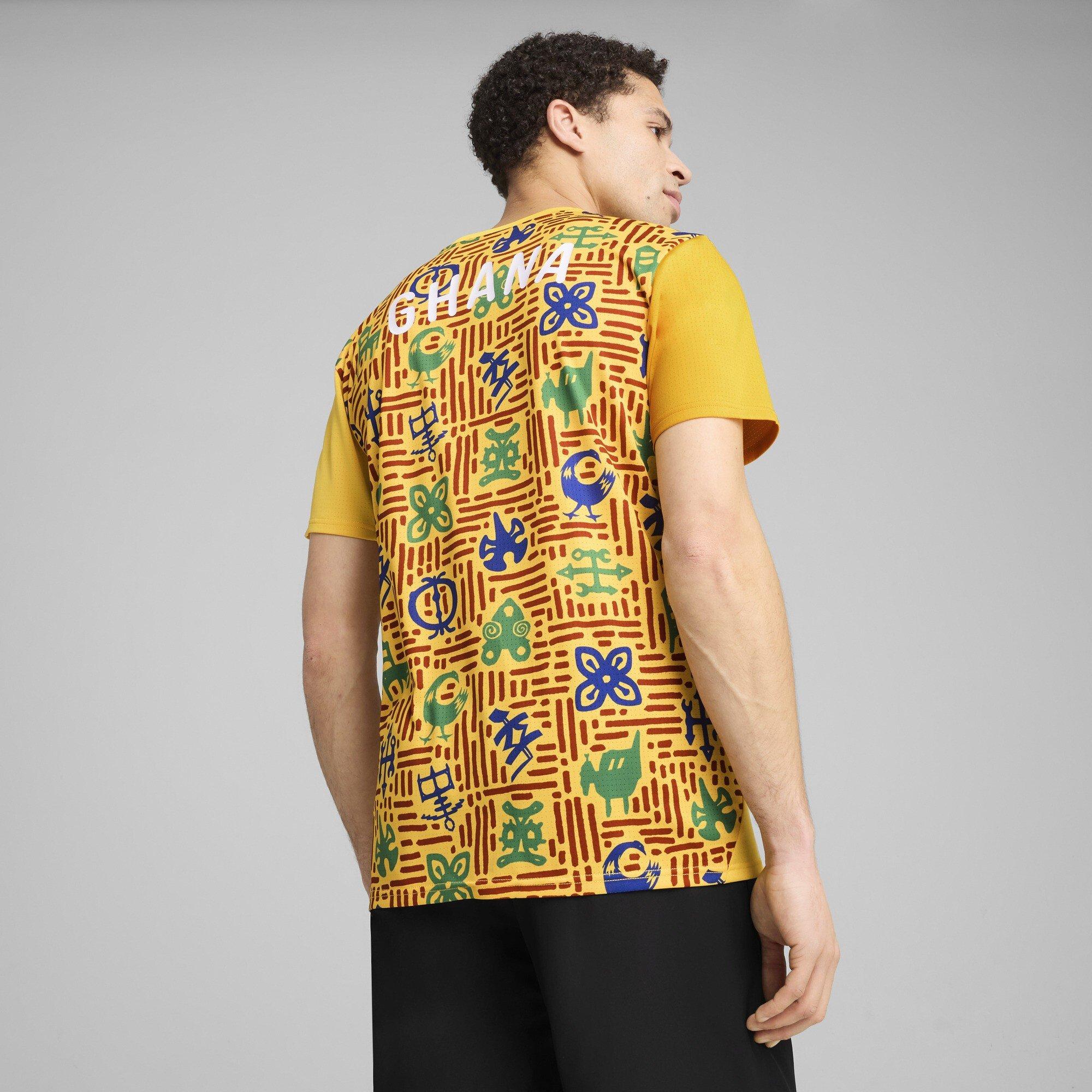 Gelb - Puma - Gfa Premmatch Ss Jersey Football Shirt Mens - 4