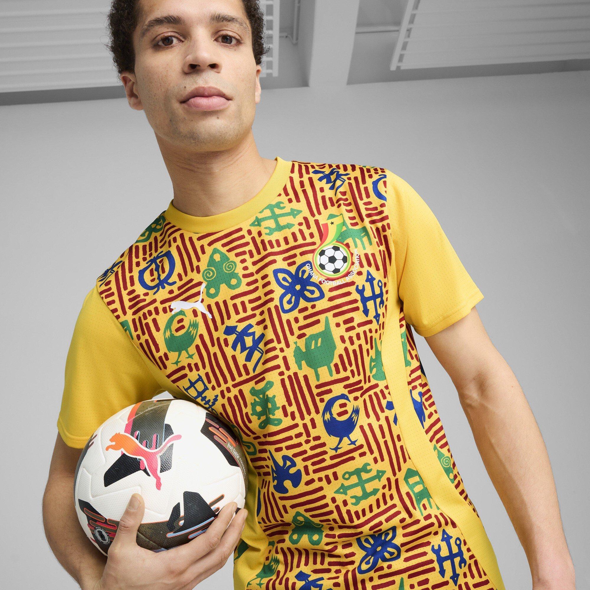 Gelb - Puma - Gfa Premmatch Ss Jersey Football Shirt Mens - 5