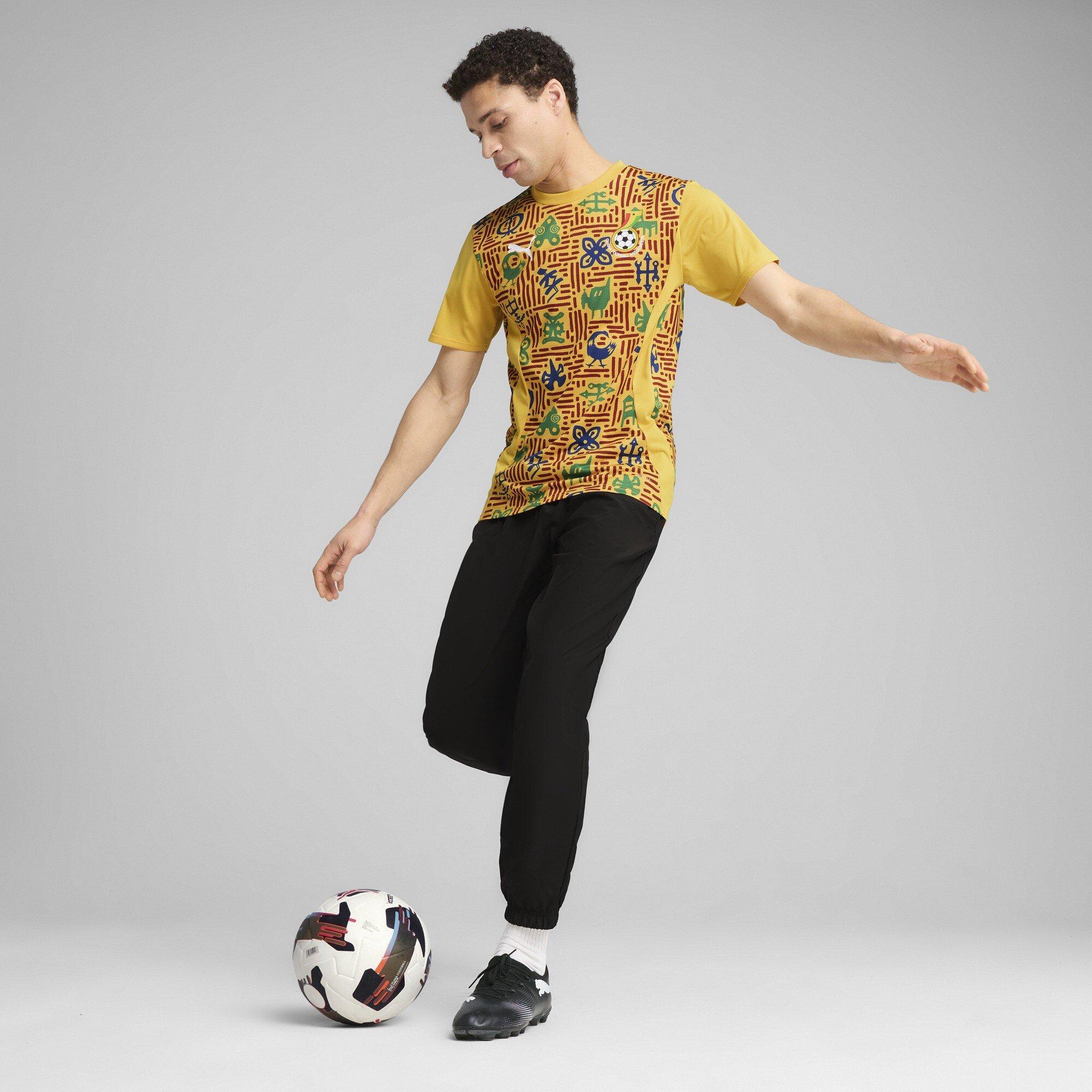 Gelb - Puma - Gfa Premmatch Ss Jersey Football Shirt Mens - 7