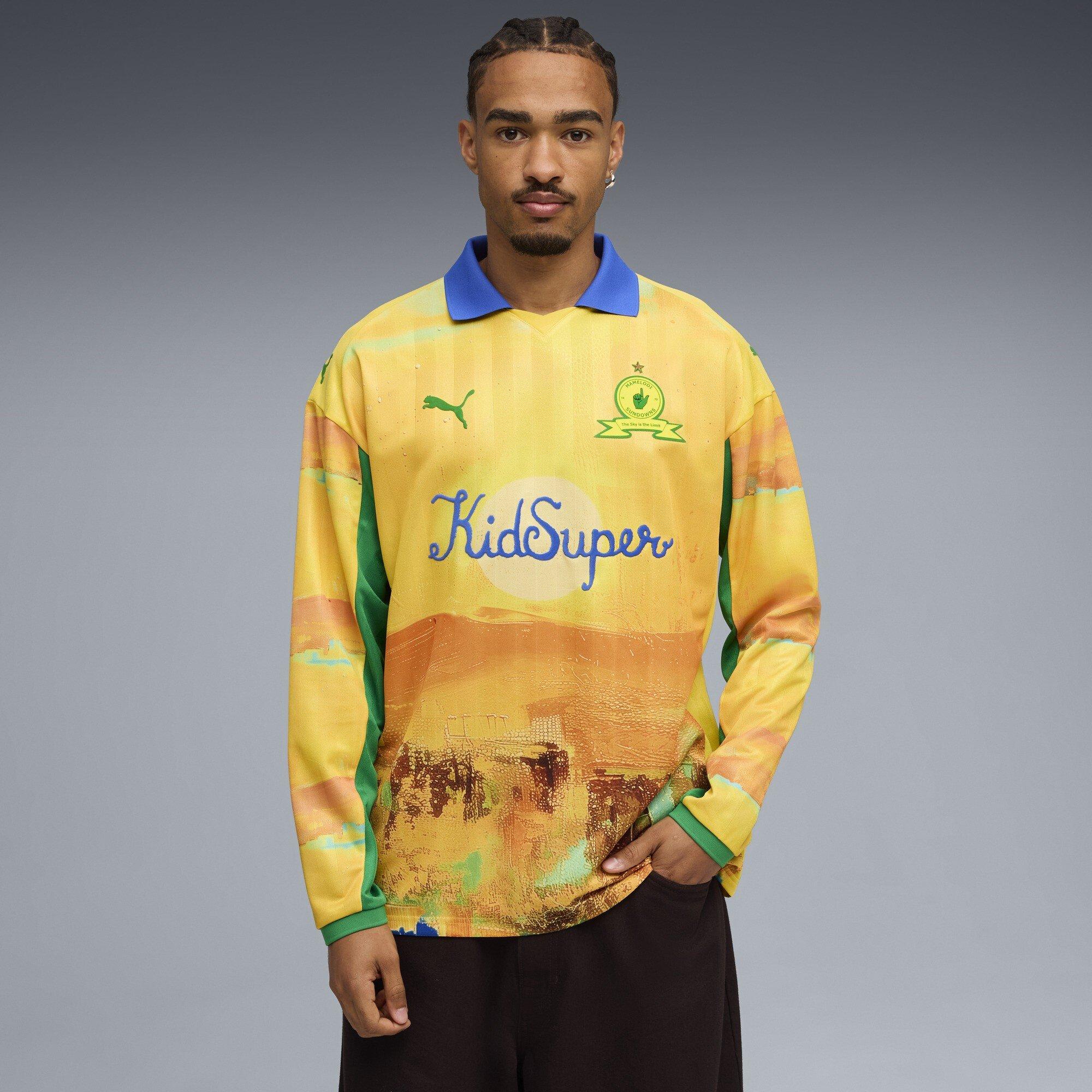 Pele Geel - Puma - MSFC LS Rtr Tee Sn99 - 3