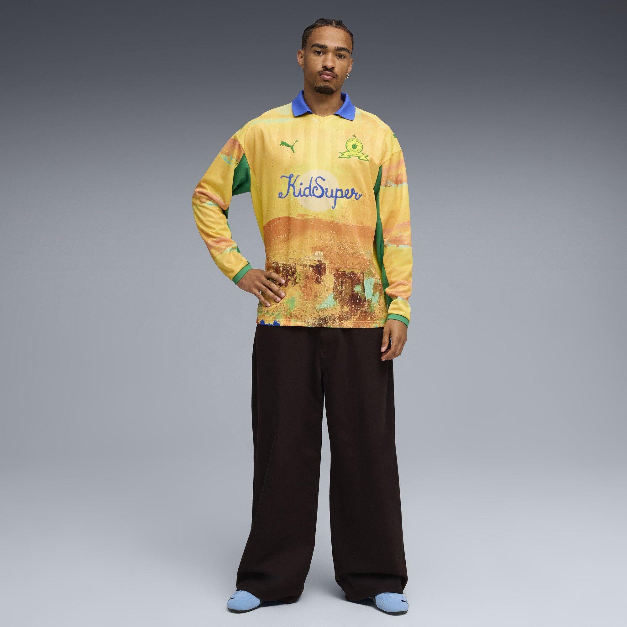 Pele Geel - Puma - MSFC LS Rtr Tee Sn99 - 7