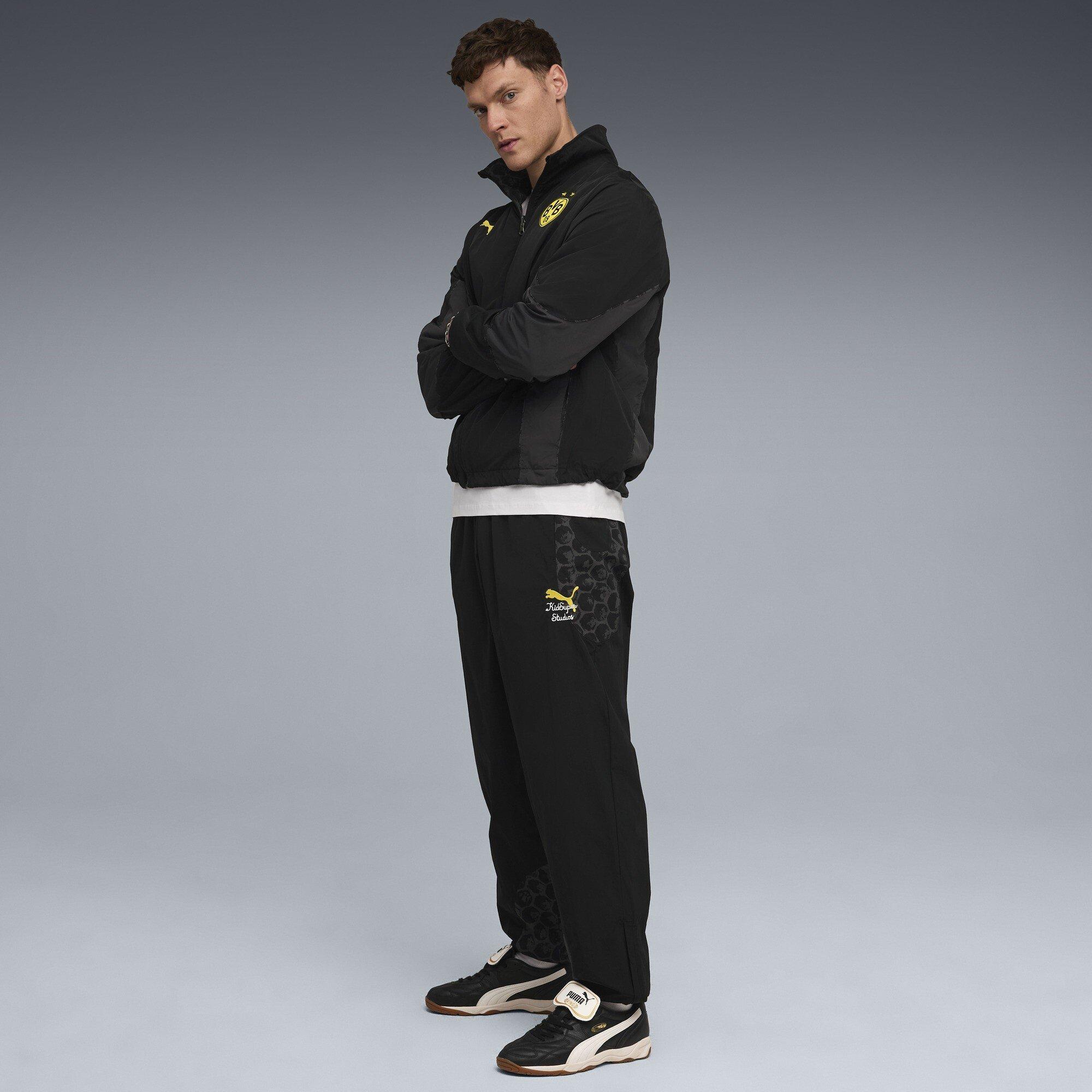 Black/Yellow - Puma - Puma BVB Rvrse Jkt Sn99 - 7