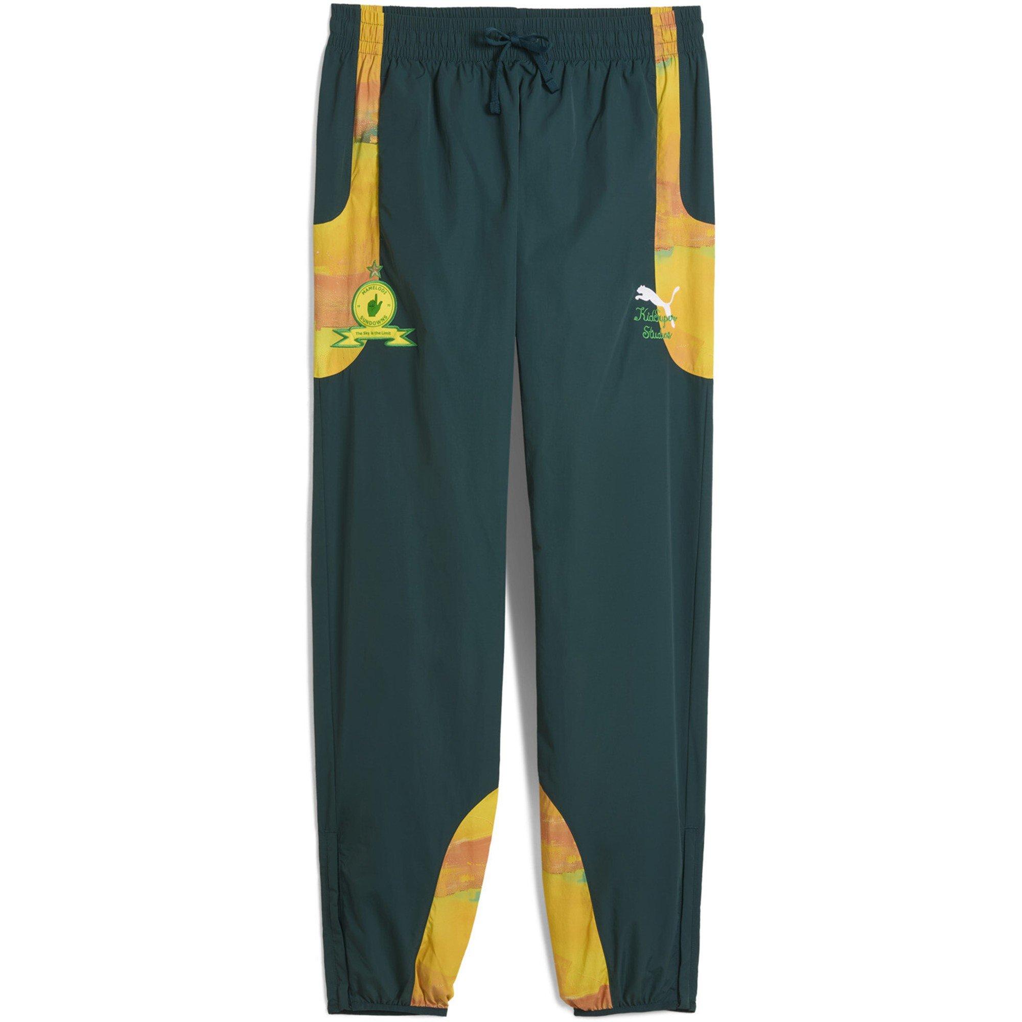 Green Terrai - Puma - Men's Mamelodi Sundowns Tracksuit Bottoms - 1
