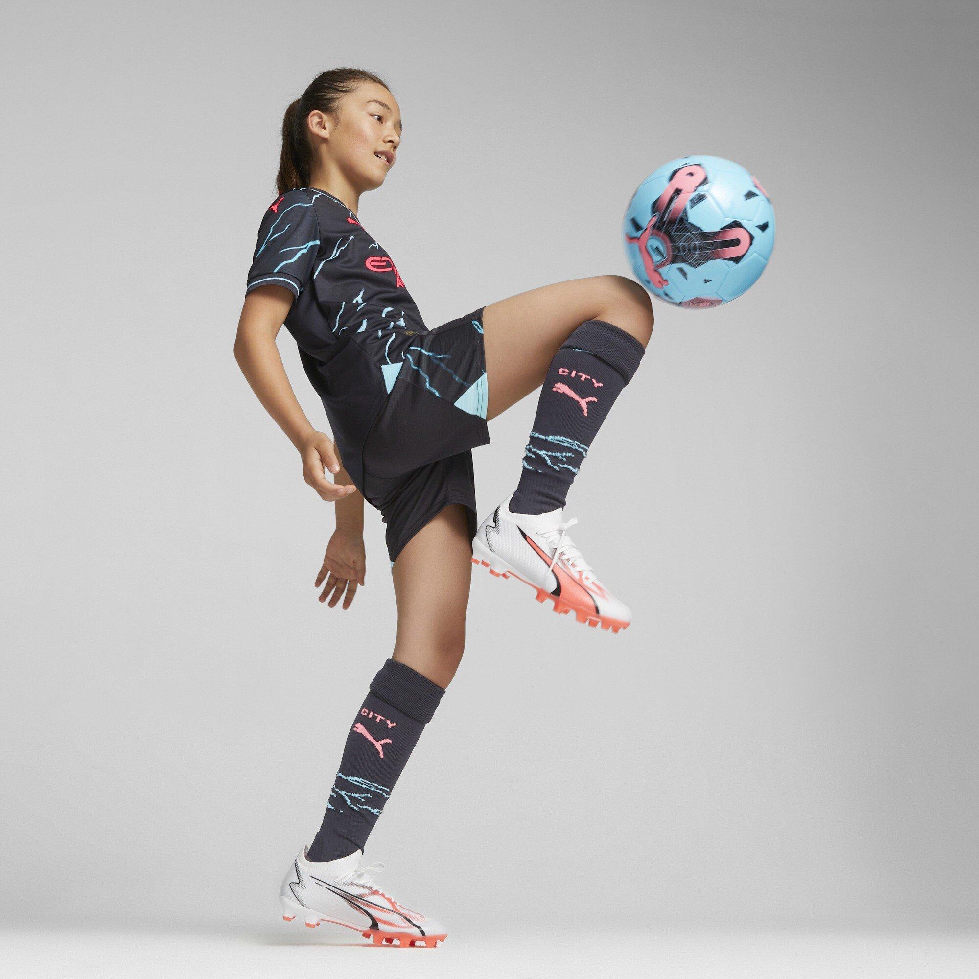 Burgundy/Whi - Puma - Mcfc 3rd Jersey Replica Jr Football Shirt Unisex Kids - 6