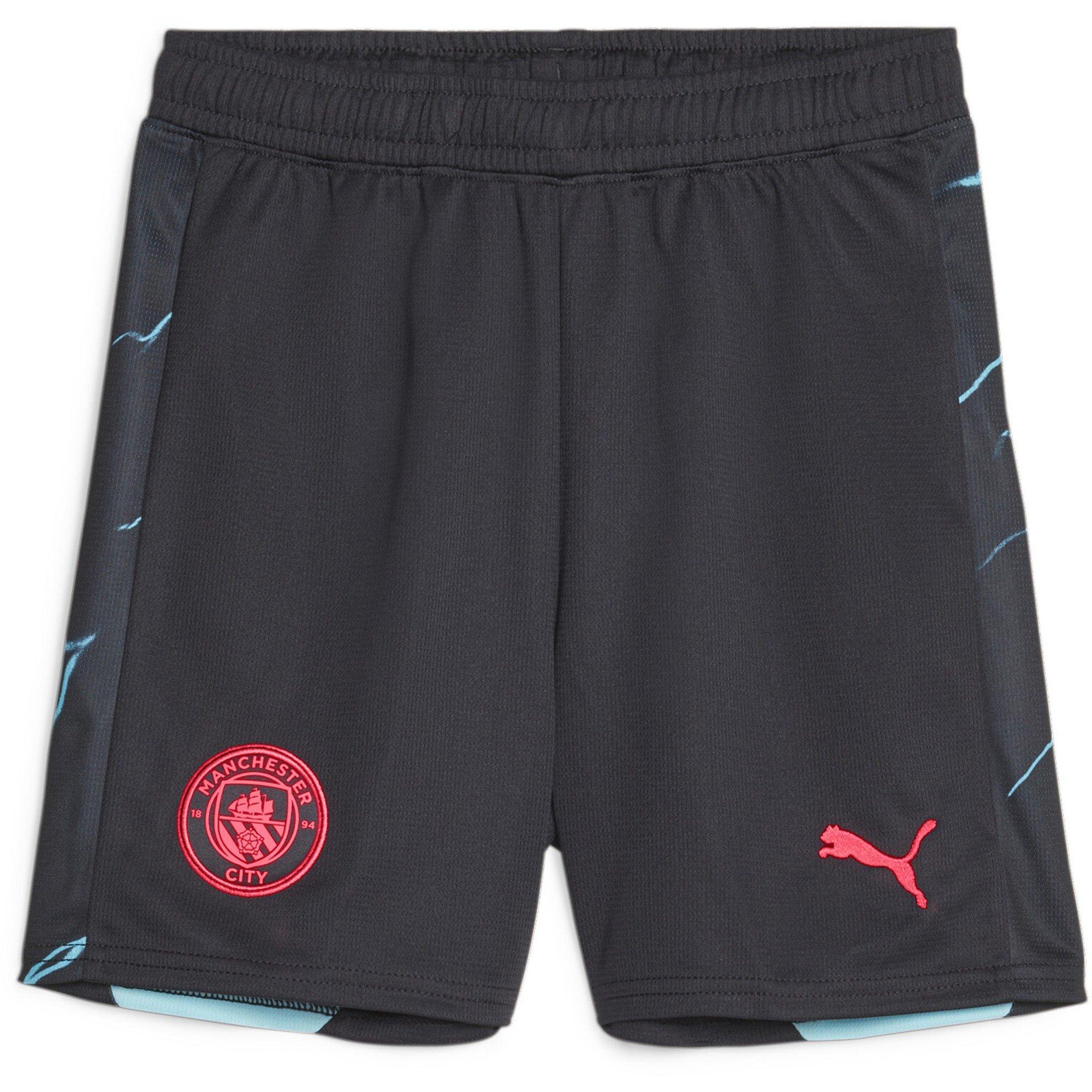 Dark Navy - Puma - Mcfc Shorts Cb Replica Jr Football Short Unisex Kids - 1