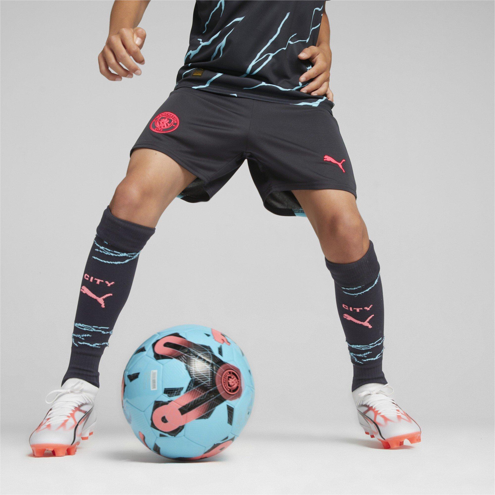 Dark Navy - Puma - Mcfc Shorts Cb Replica Jr Football Short Unisex Kids - 3