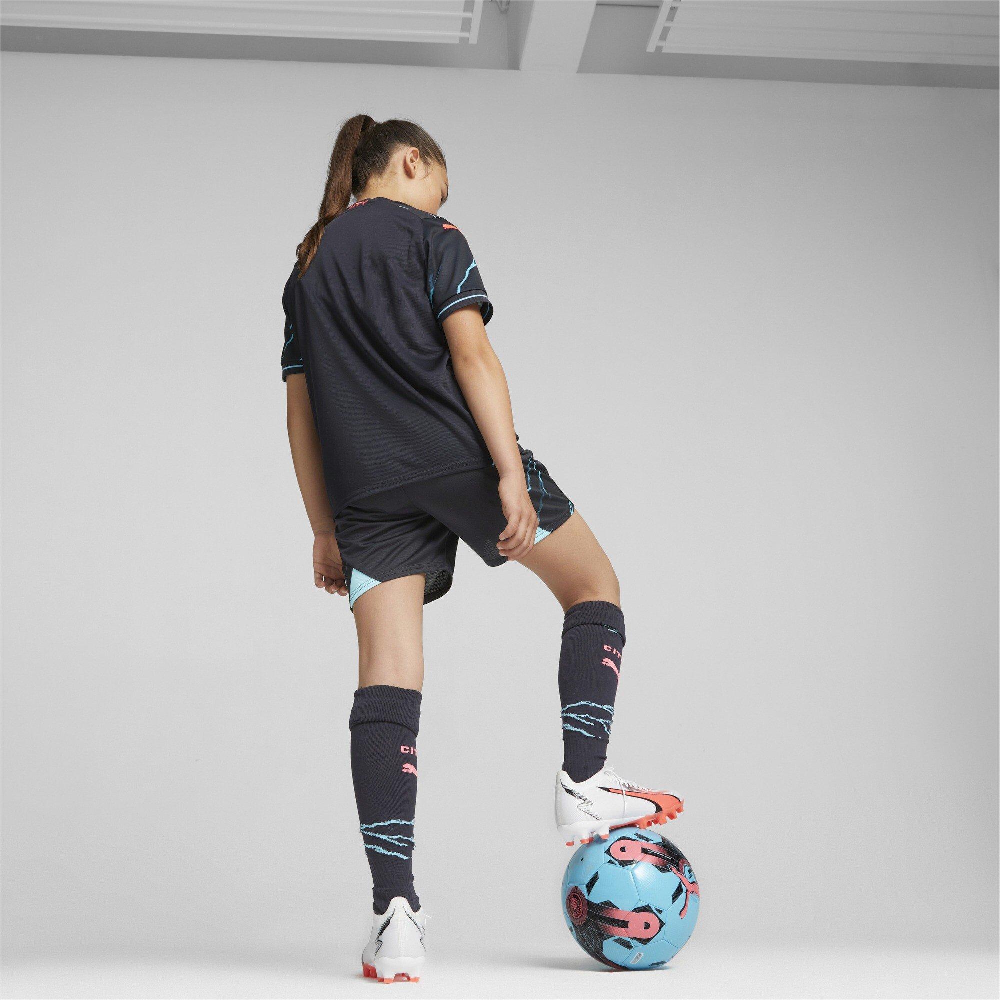 Dark Navy - Puma - Mcfc Shorts Cb Replica Jr Football Short Unisex Kids - 5