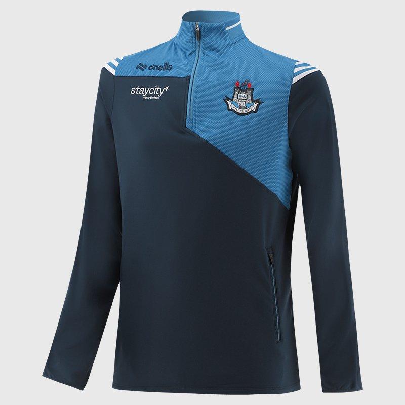 Mrn/Sky/White - ONeills - ONeills Dublin Joyce Half Zip Top Senior - 1