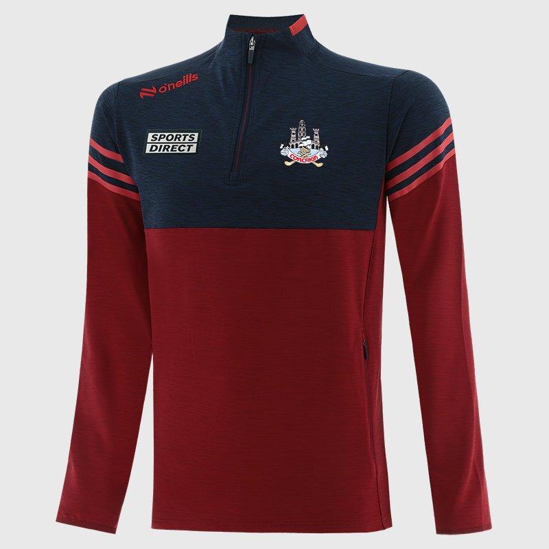 Salsa/Mrn/Red - ONeills - Cork Sedona Hal Zip Top Senior - 1