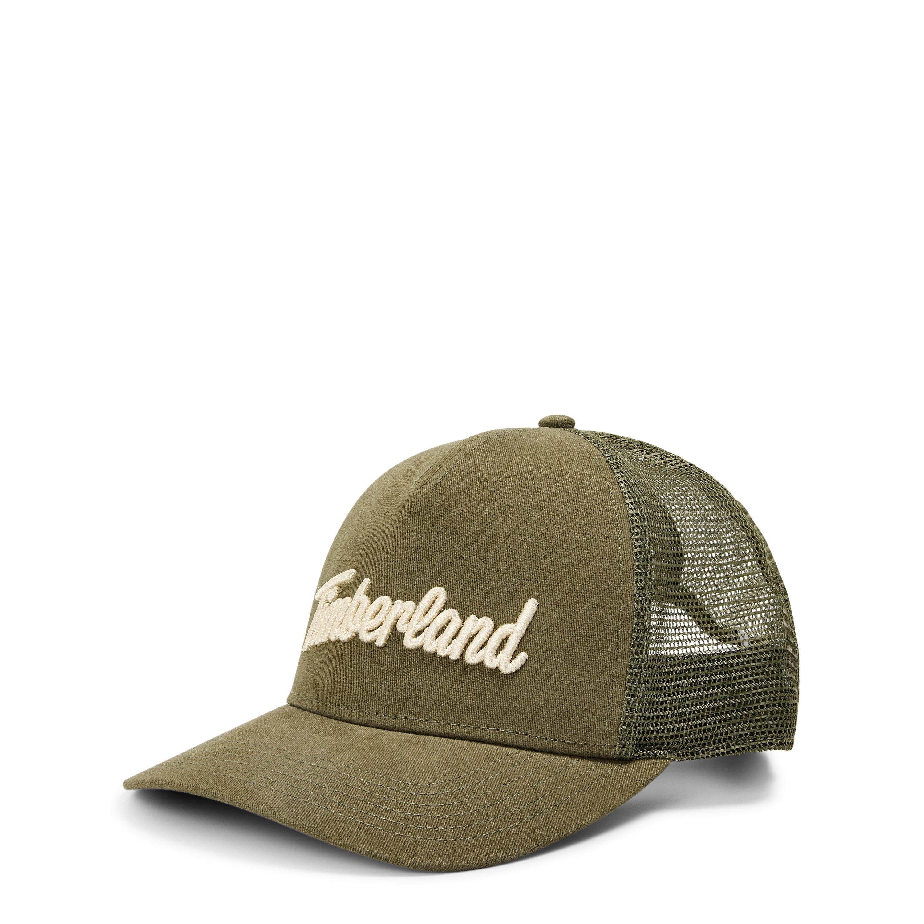 Timberland Men's 3D Embr Trucker Cap - Leaf Green - Mens
