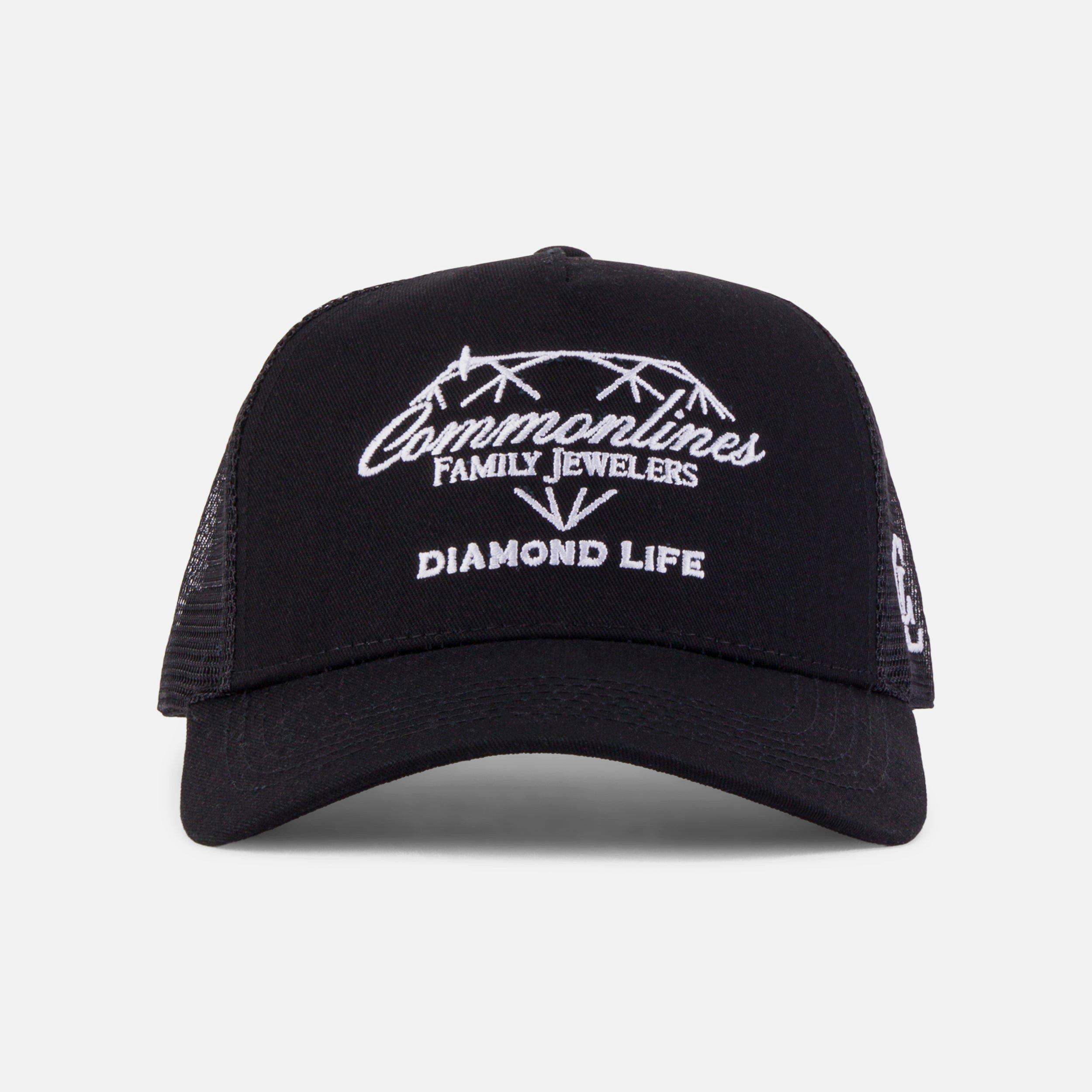 White/Black - Common Lines - Diamond Life Cap - 1
