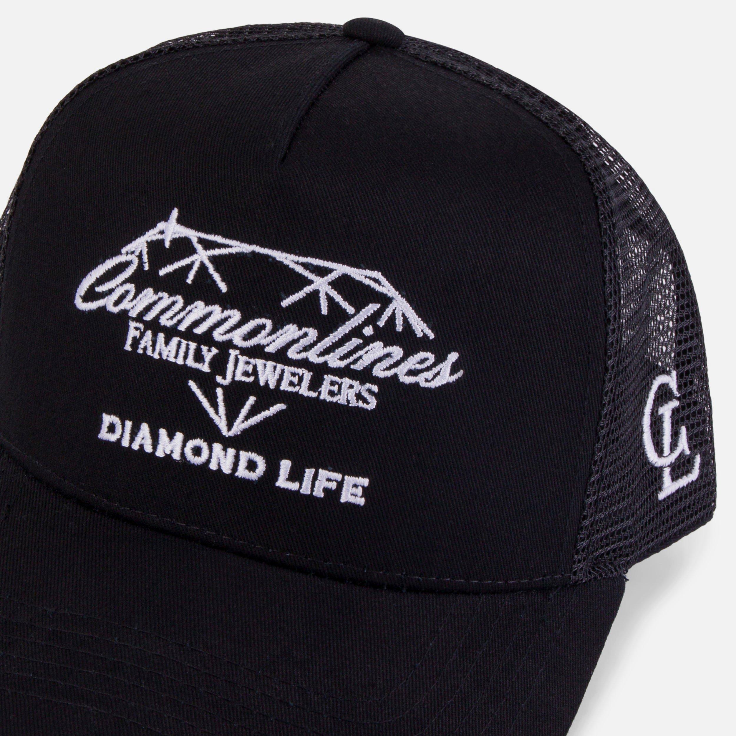 White/Black - Common Lines - Diamond Life Cap - 3