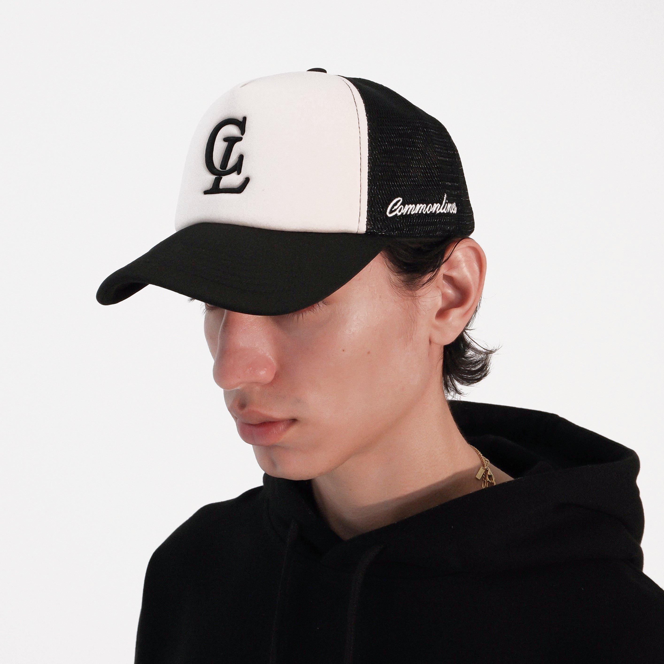 White/Black - Common Lines - CL Monogram Cap - 2