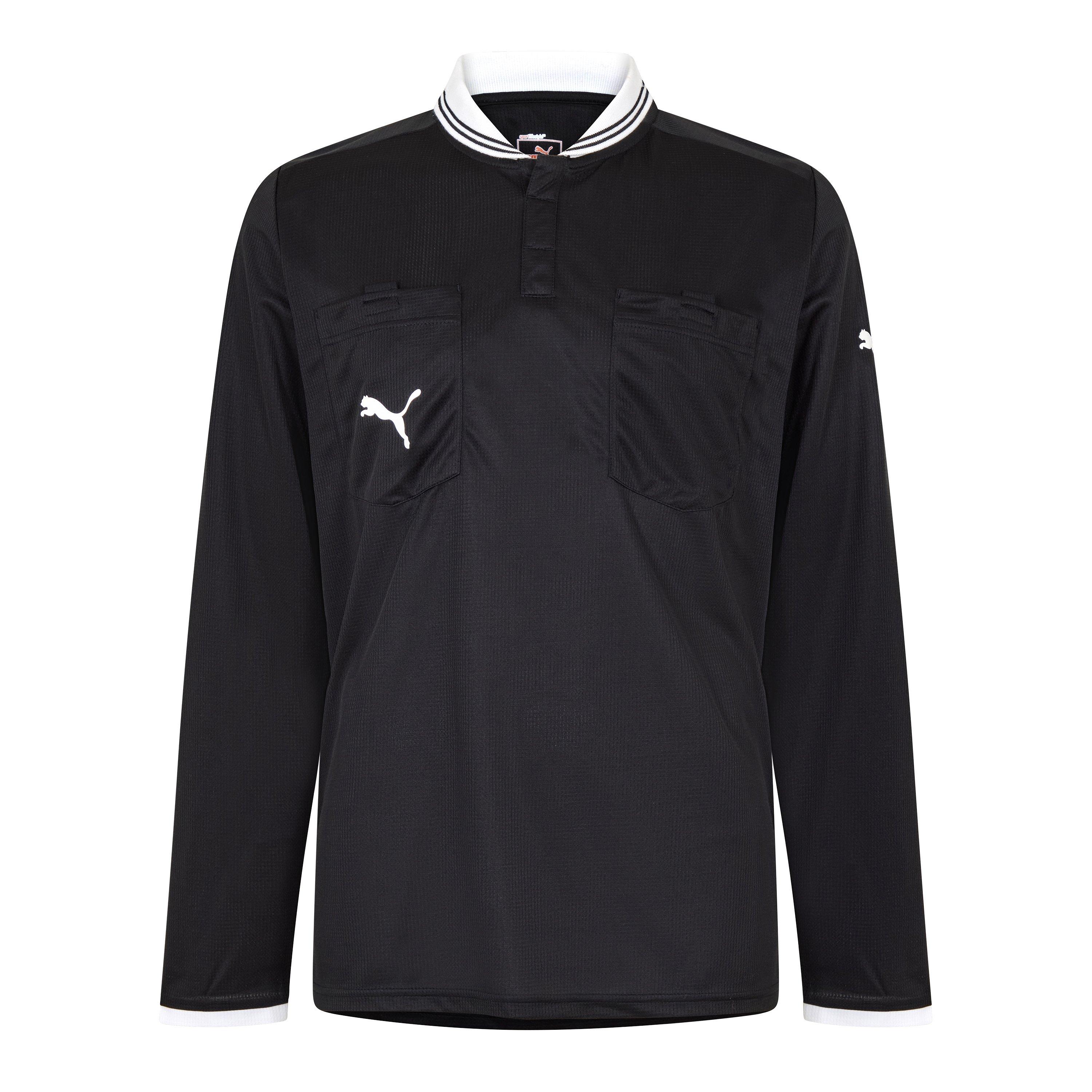 Schwarz - Puma - (F1) Referee Ls Shirt Mens - 1