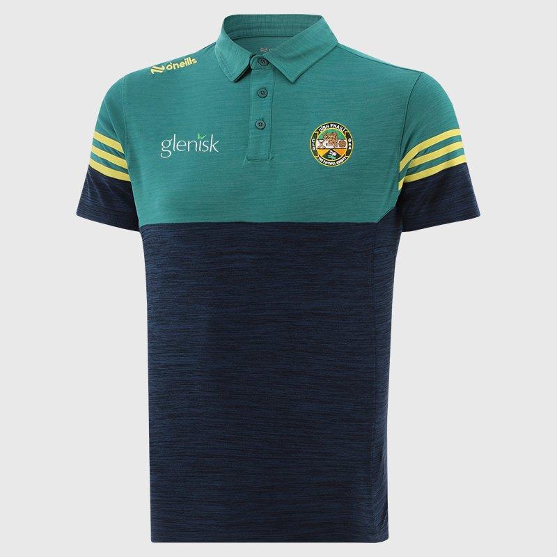 Mrn/Teal/Lime - ONeills - ONeills Offaly Sedona Polo Shirt Senior - 1