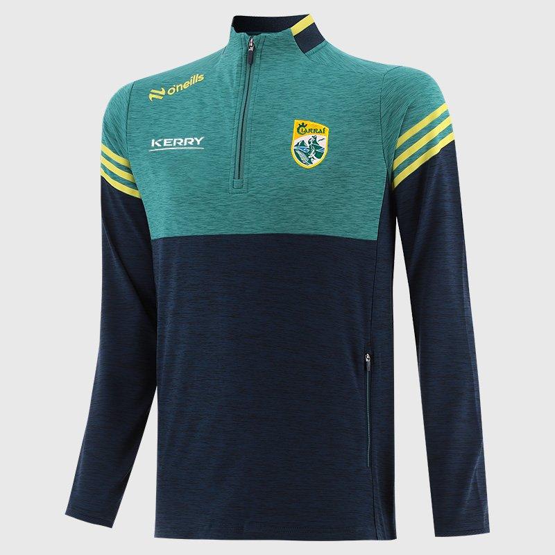 Mrn/Teal/Lime - ONeills - Kerry Sedona Half Zip Top Senior - 1