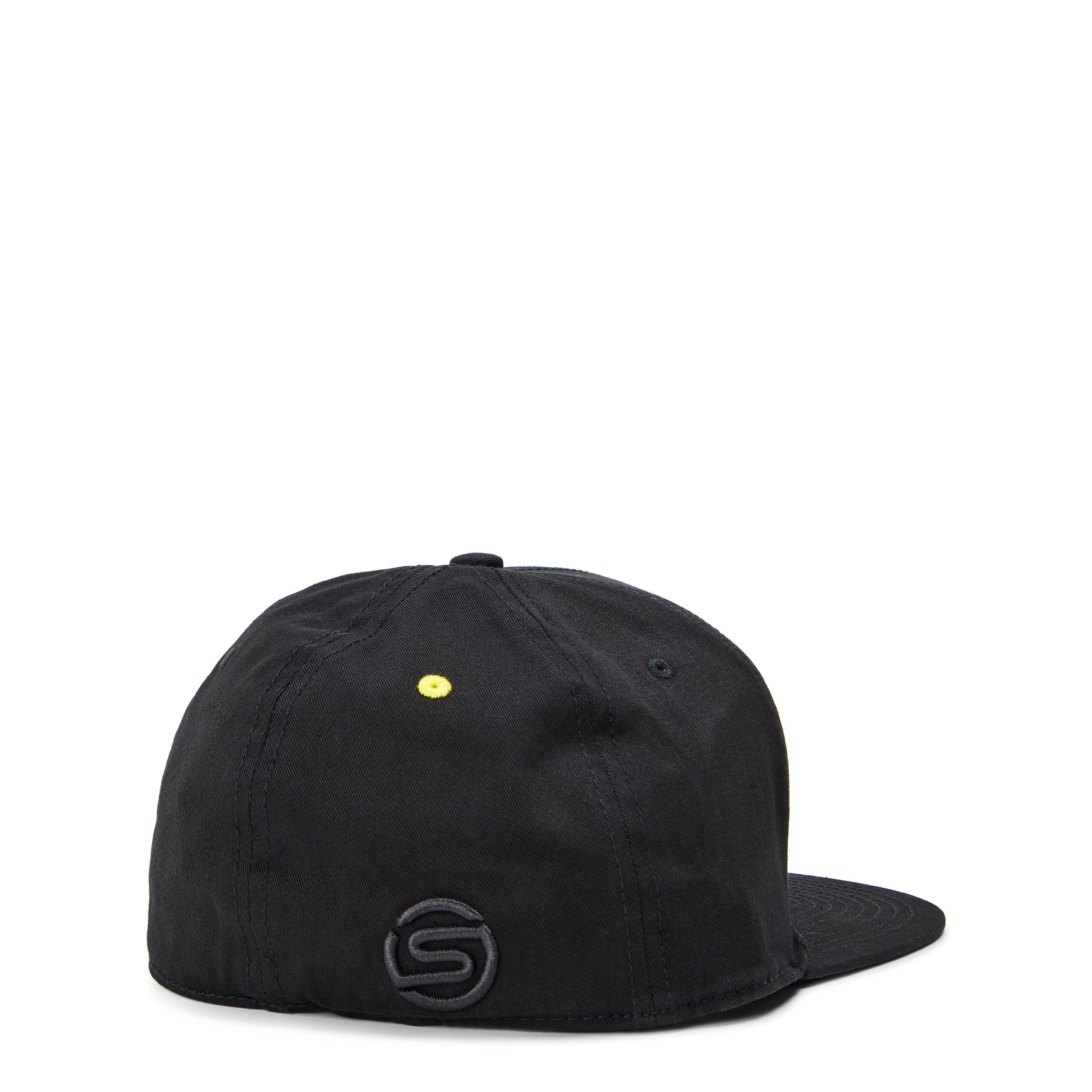 Zwart - Skins - Seamless Cap Mens - 2