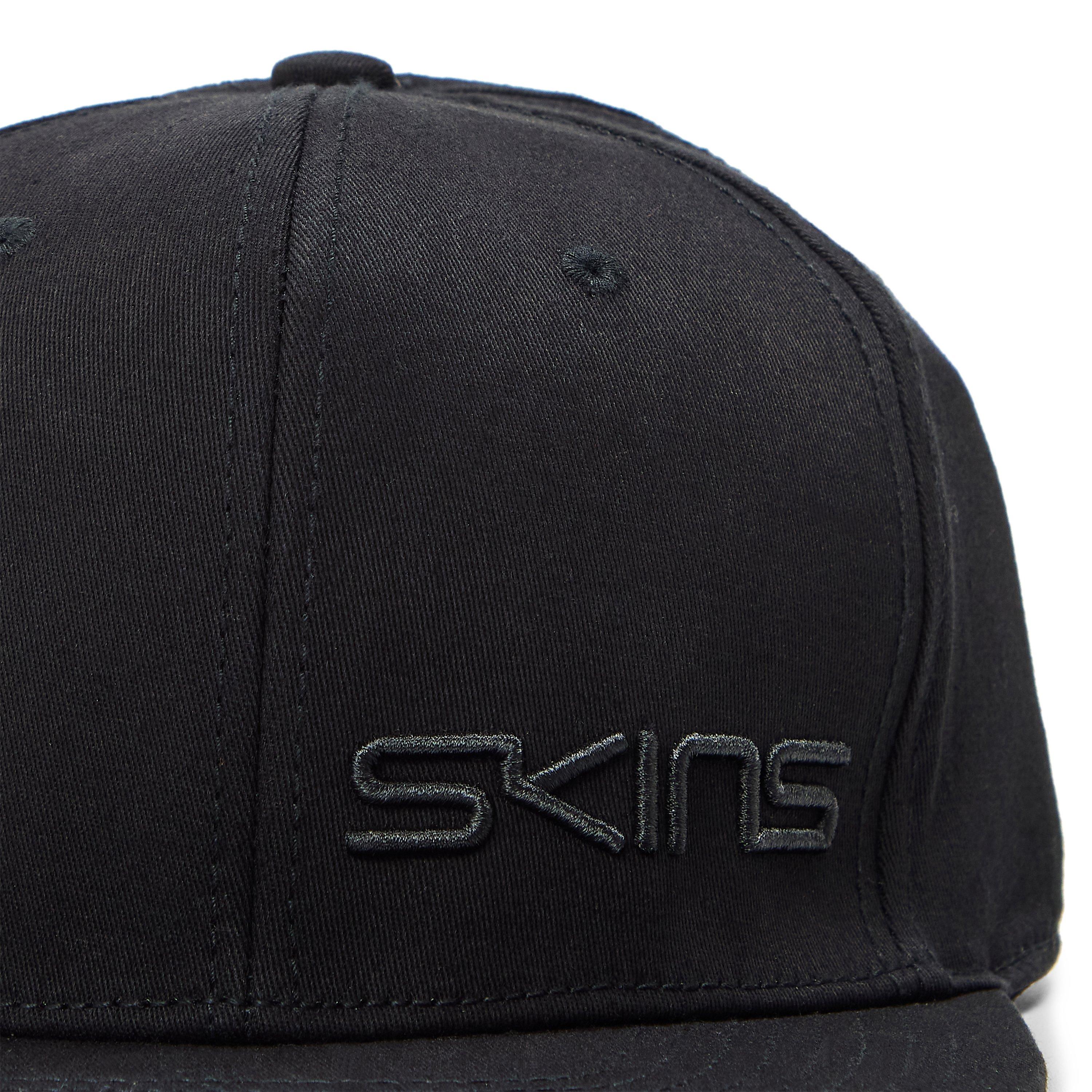 Zwart - Skins - Seamless Cap Mens - 3