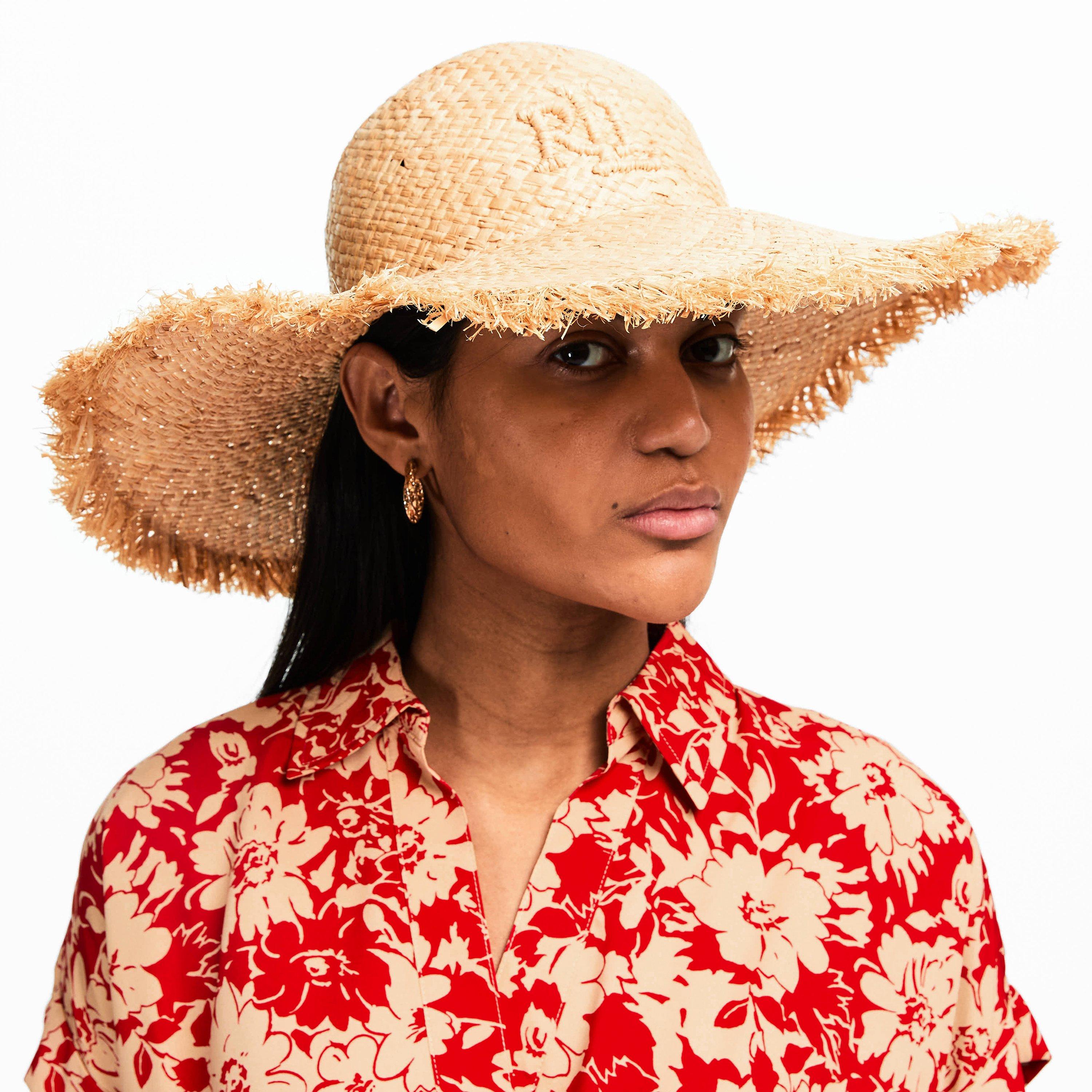 Natural - Lauren by Ralph Lauren - Women's Sun Hat Floppy - 3