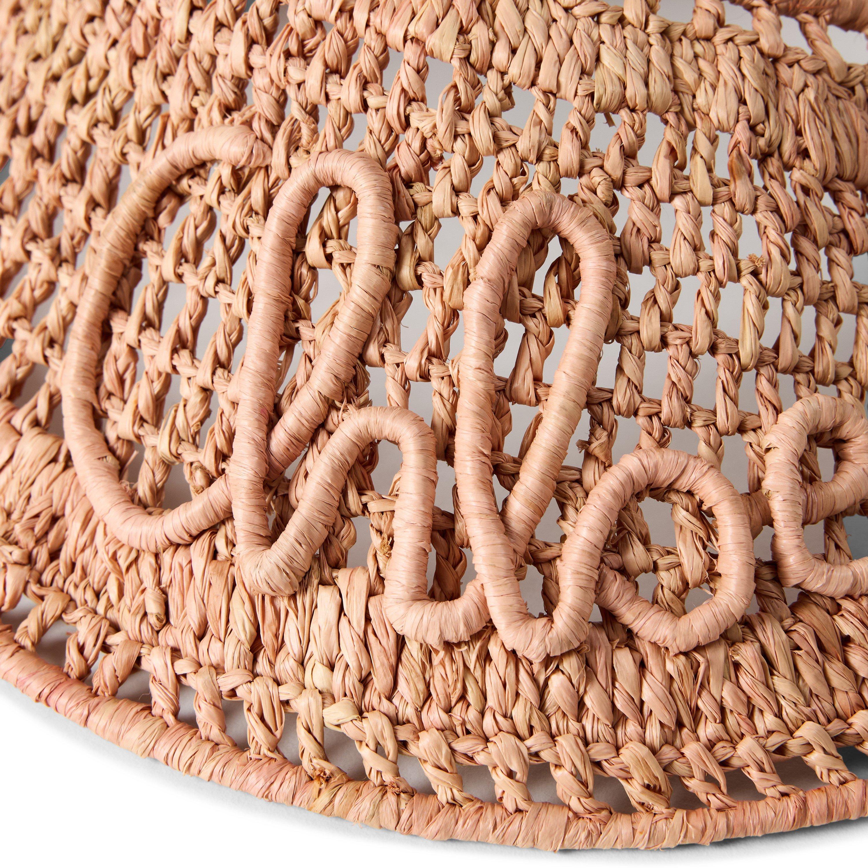 Summery Beige - Chloe - Women's Raffia Visor Cap - 3