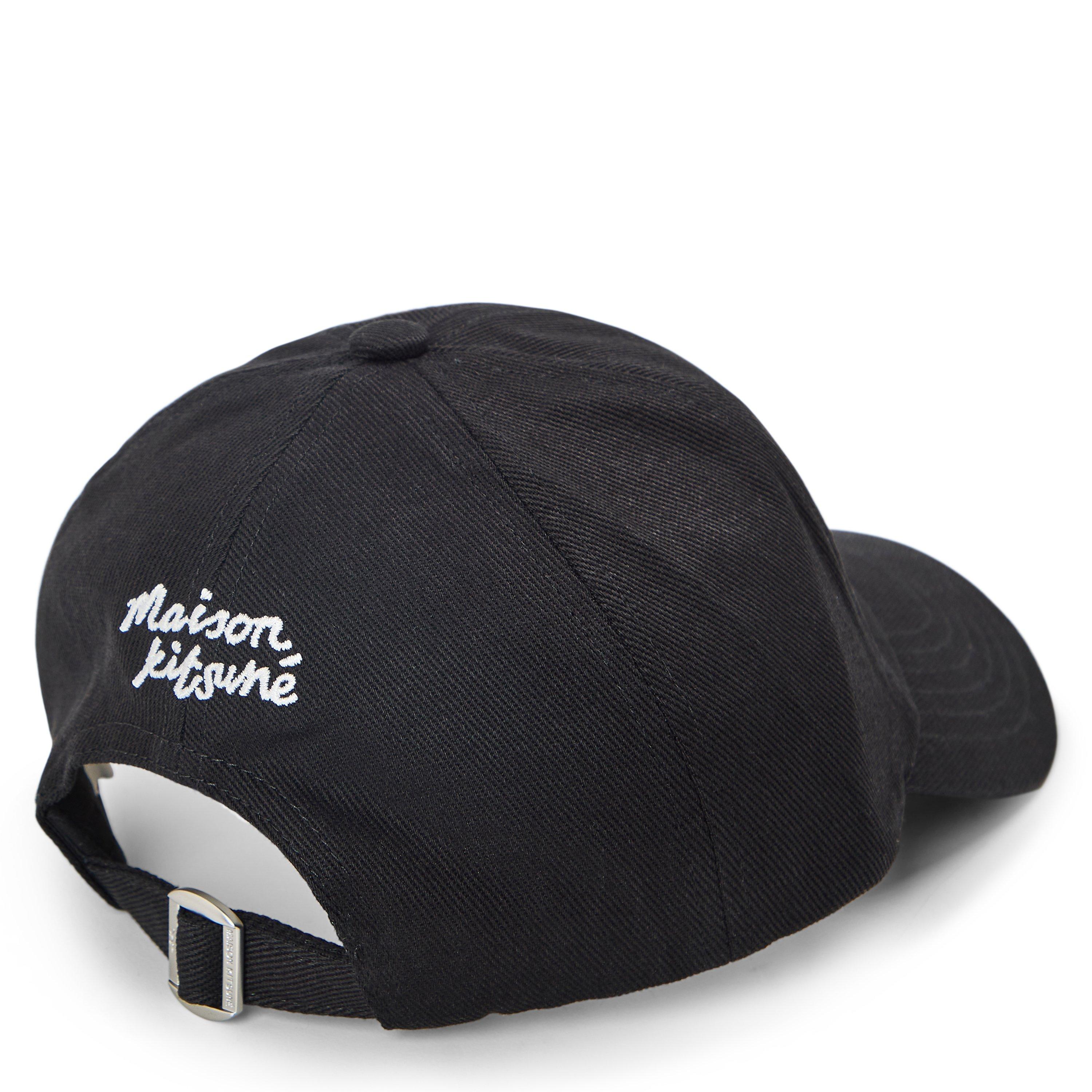 Anthracite - Maison Kitsune - Men's Double Fox Baseball Cap - 2