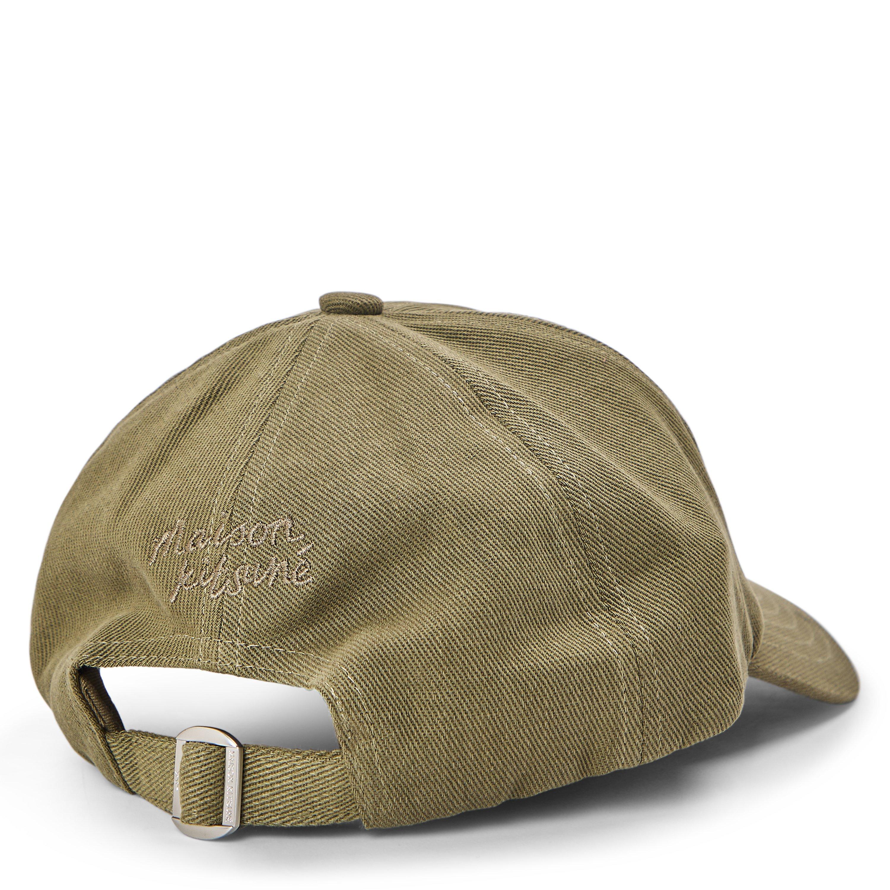 Faded Lrl Green - Maison Kitsune - Men's Double Fox Head Fade Baseball Cap - 2
