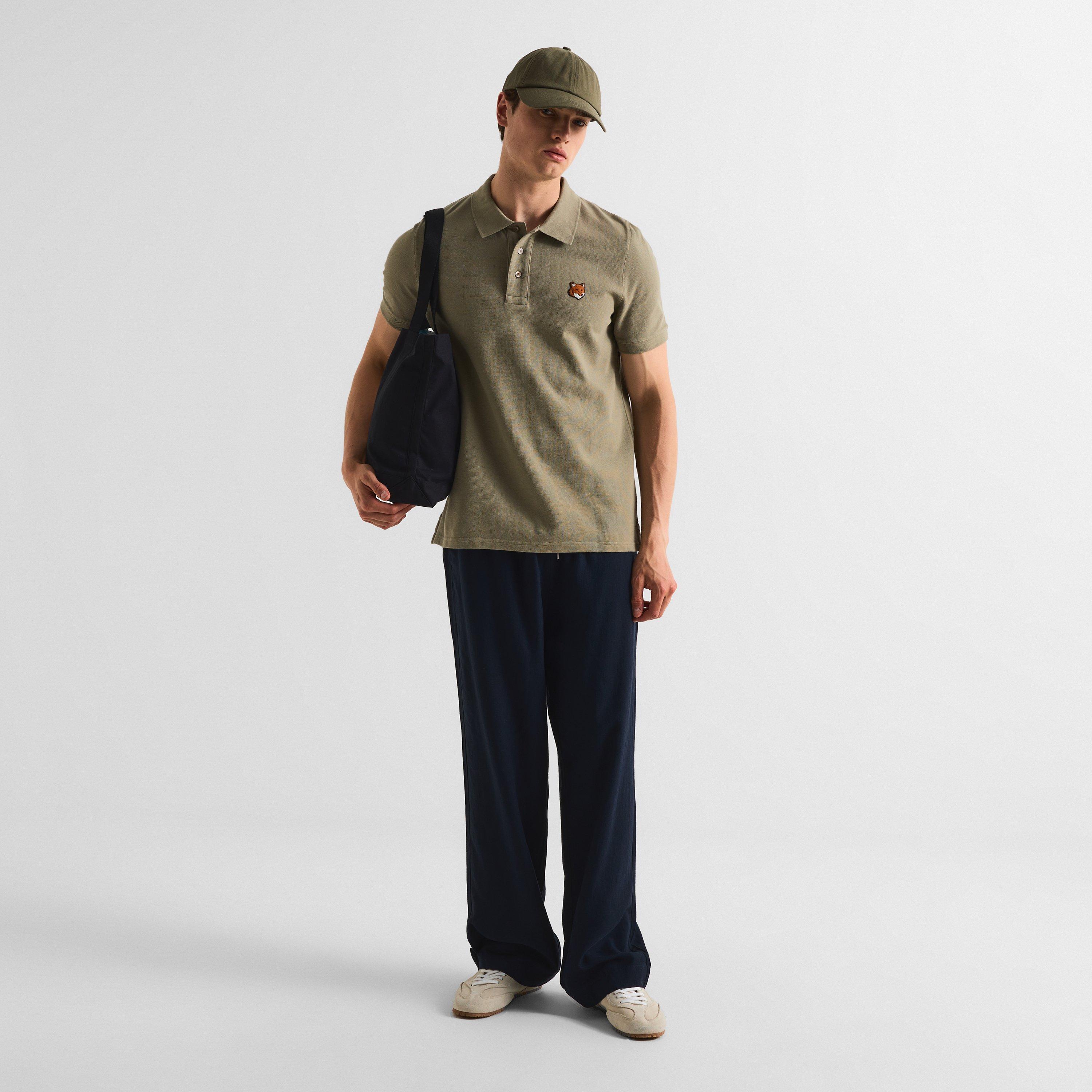 Faded Lrl Green - Maison Kitsune - Men's Double Fox Head Fade Baseball Cap - 5