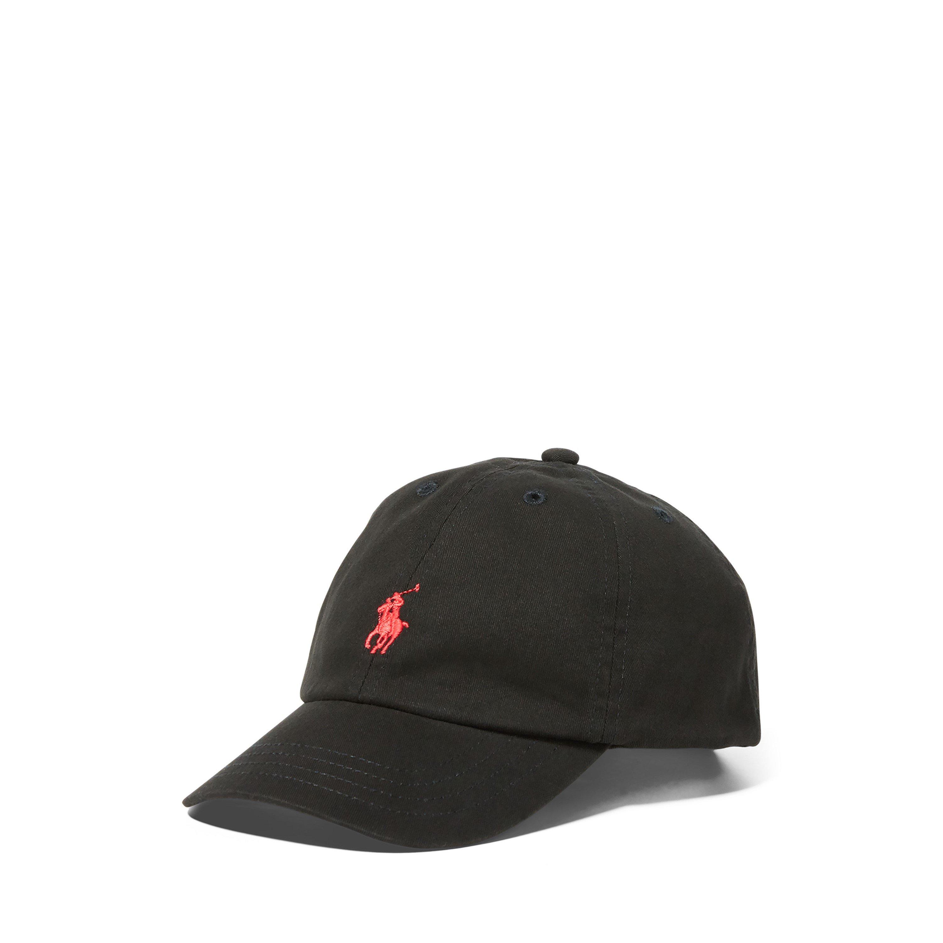 Black - Polo Ralph Lauren - Logo Baseball Cap - 1