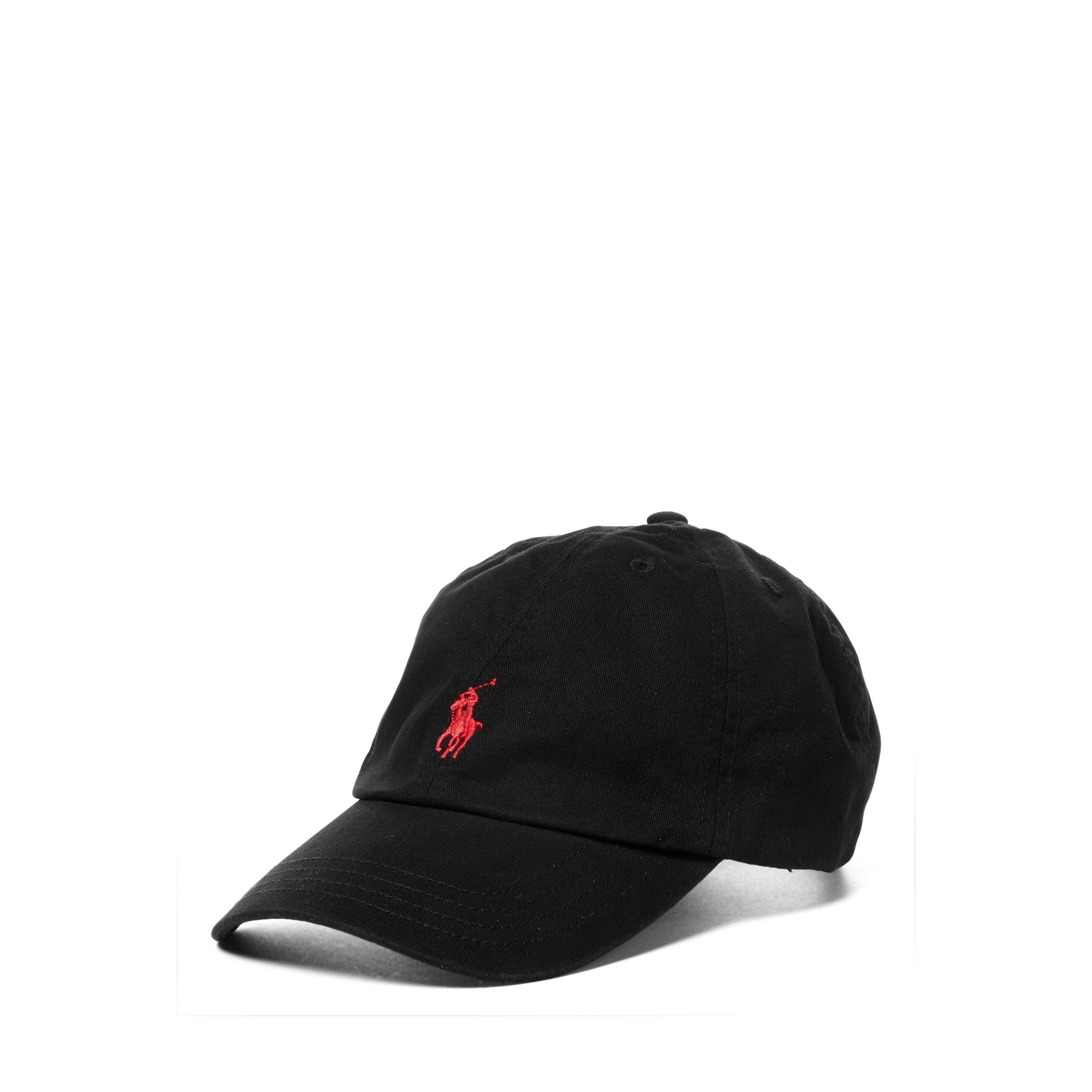 Black - Polo Ralph Lauren - Logo Baseball Cap - 1