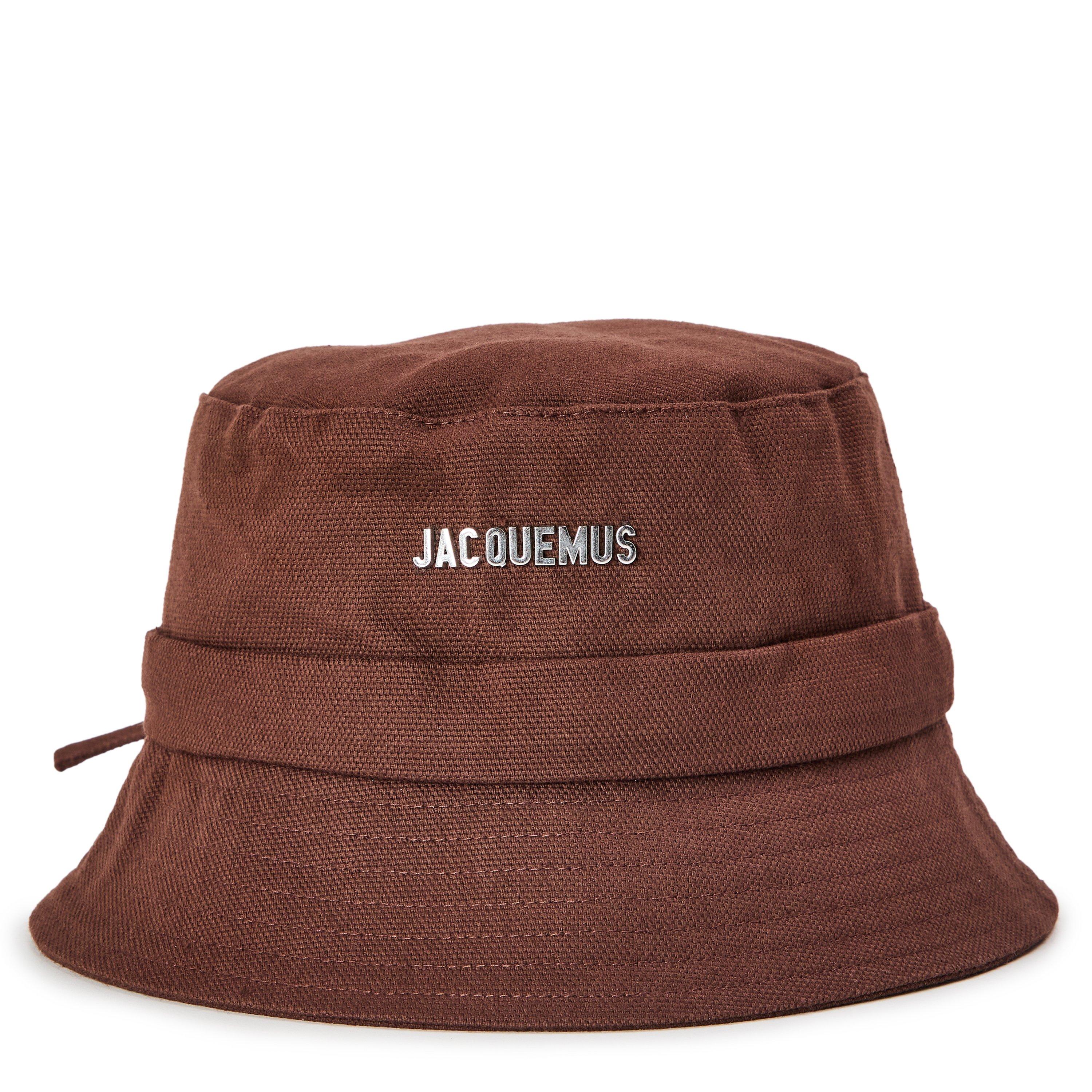 Jacquemus Women's BOB GADJO Jacquard Bucket Hat - Brown - Size M (58)
