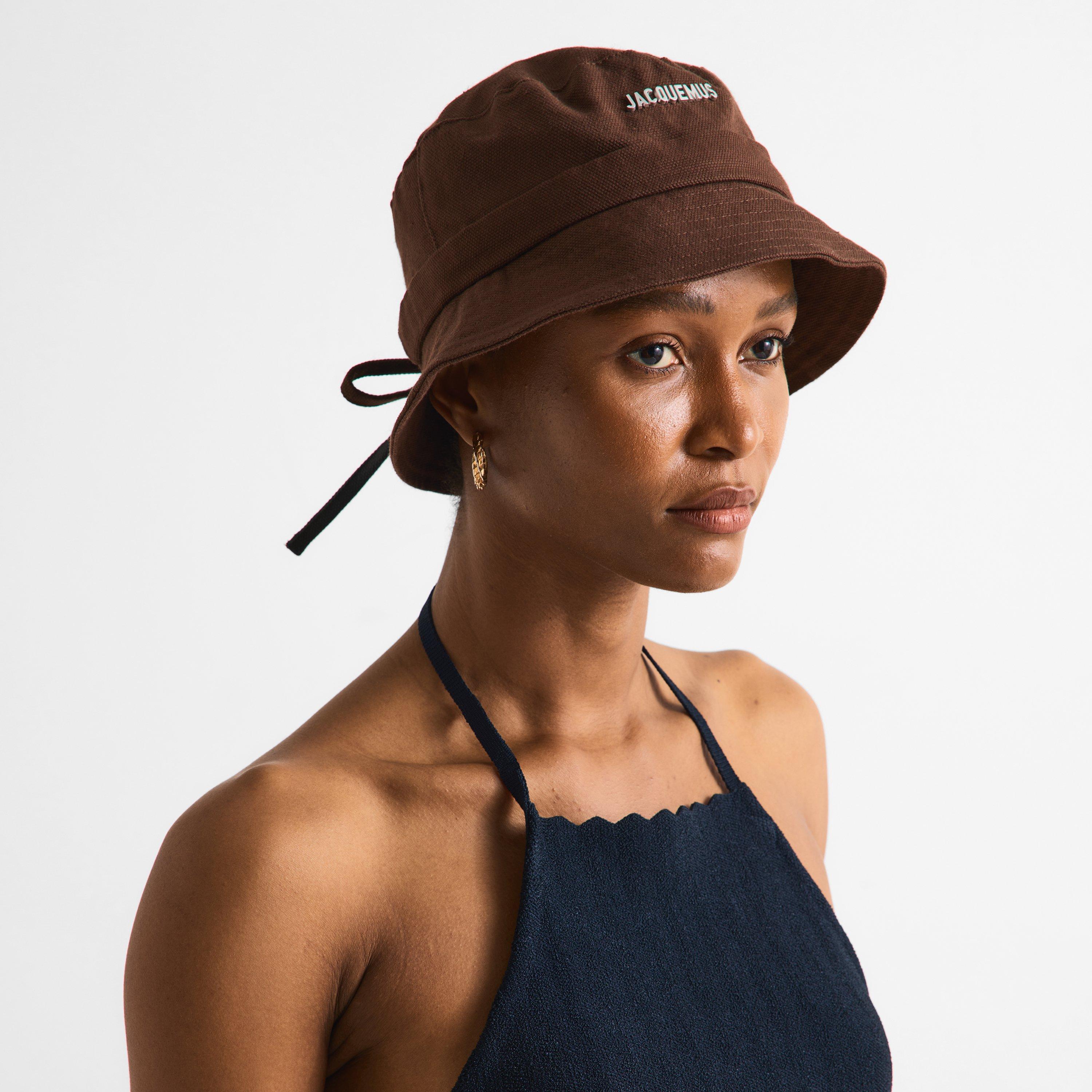 Brown - Jacquemus - Women's BOB GADJO Jacquard Bucket Hat - 3