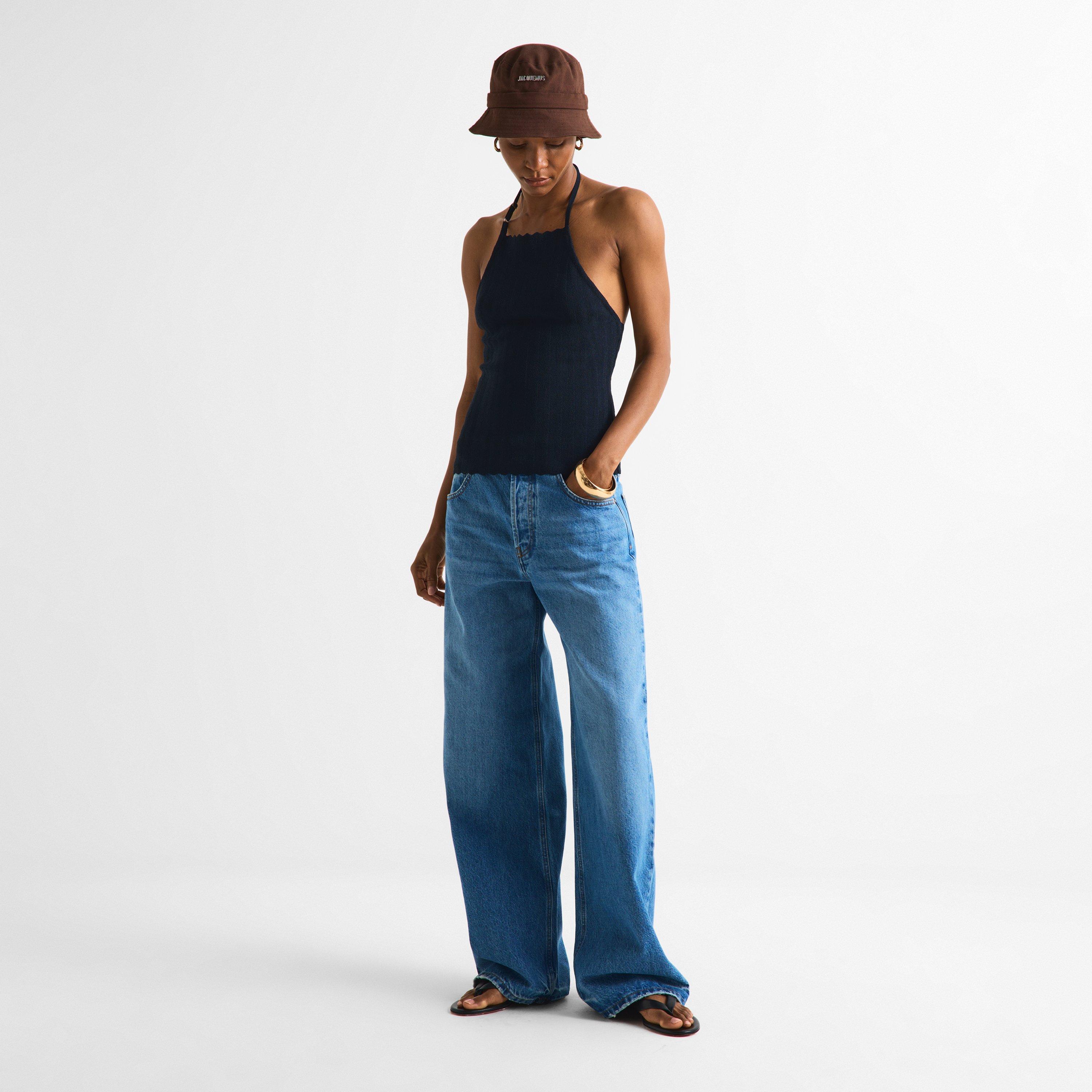Brown - Jacquemus - Women's BOB GADJO Jacquard Bucket Hat - 5