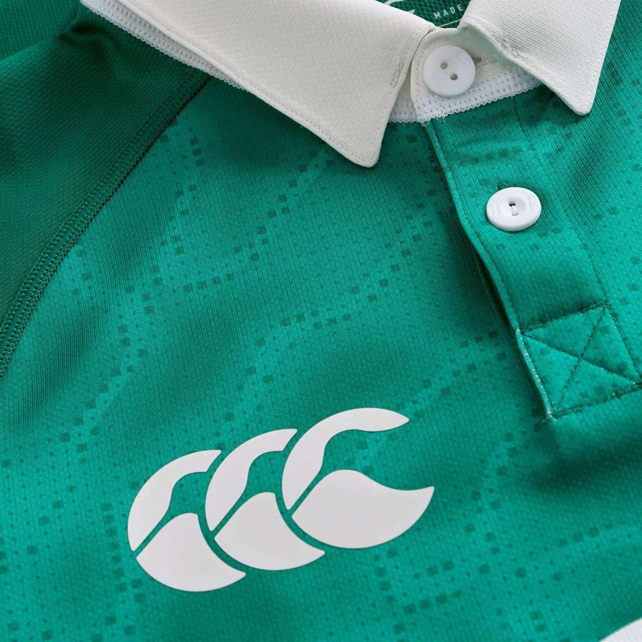 Grøn/Hvid - Canterbury - Canterbury Ireland Home Shirt 2026 Junior - 7