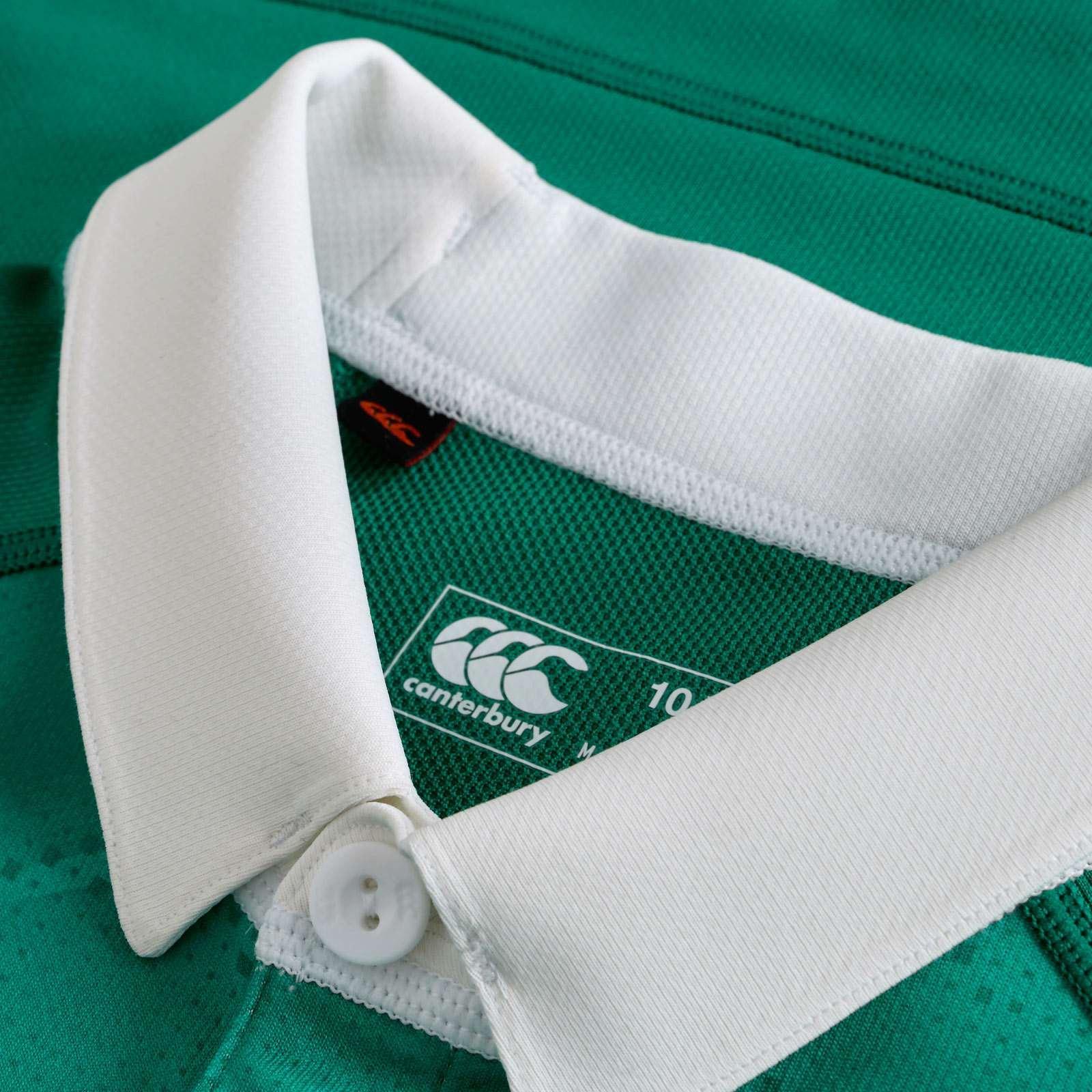 Grøn/Hvid - Canterbury - Canterbury Ireland Home Shirt 2026 Junior - 8