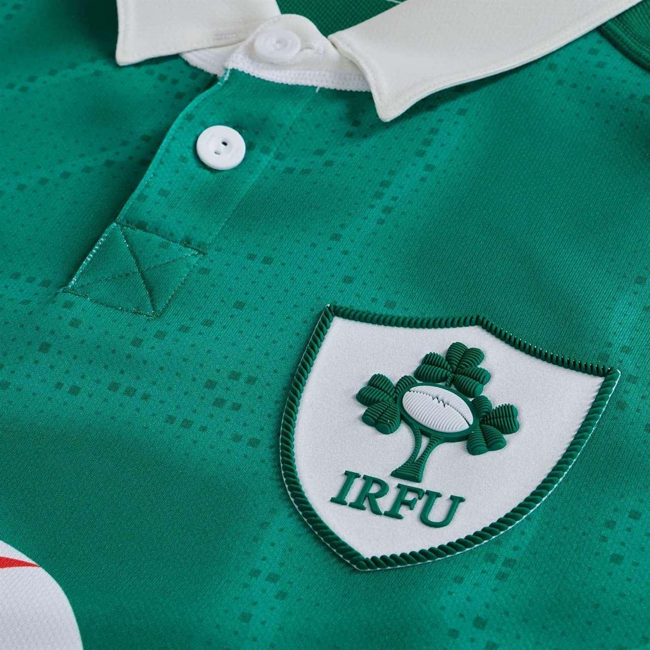 Zelena/Bijela - Canterbury - Mens Canterbury Ireland Home Shirt 2026 - 7