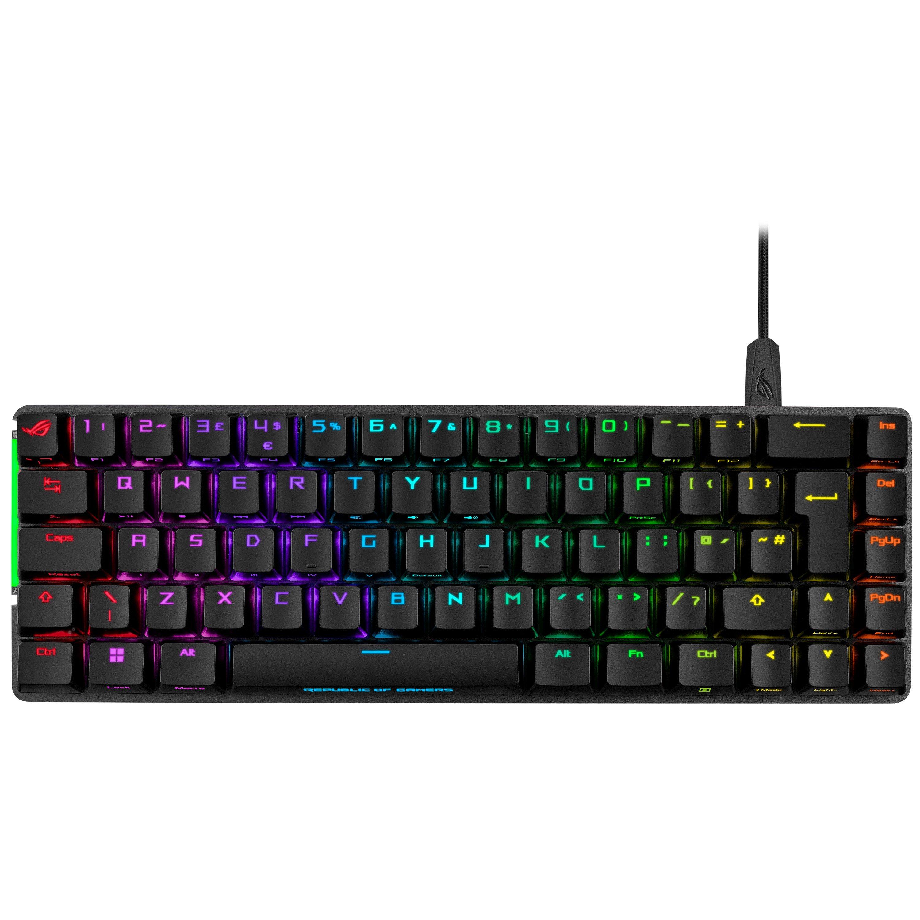 Nero - ASUS - ROG Falchion Ace HFX Gaming Keyboard - 1