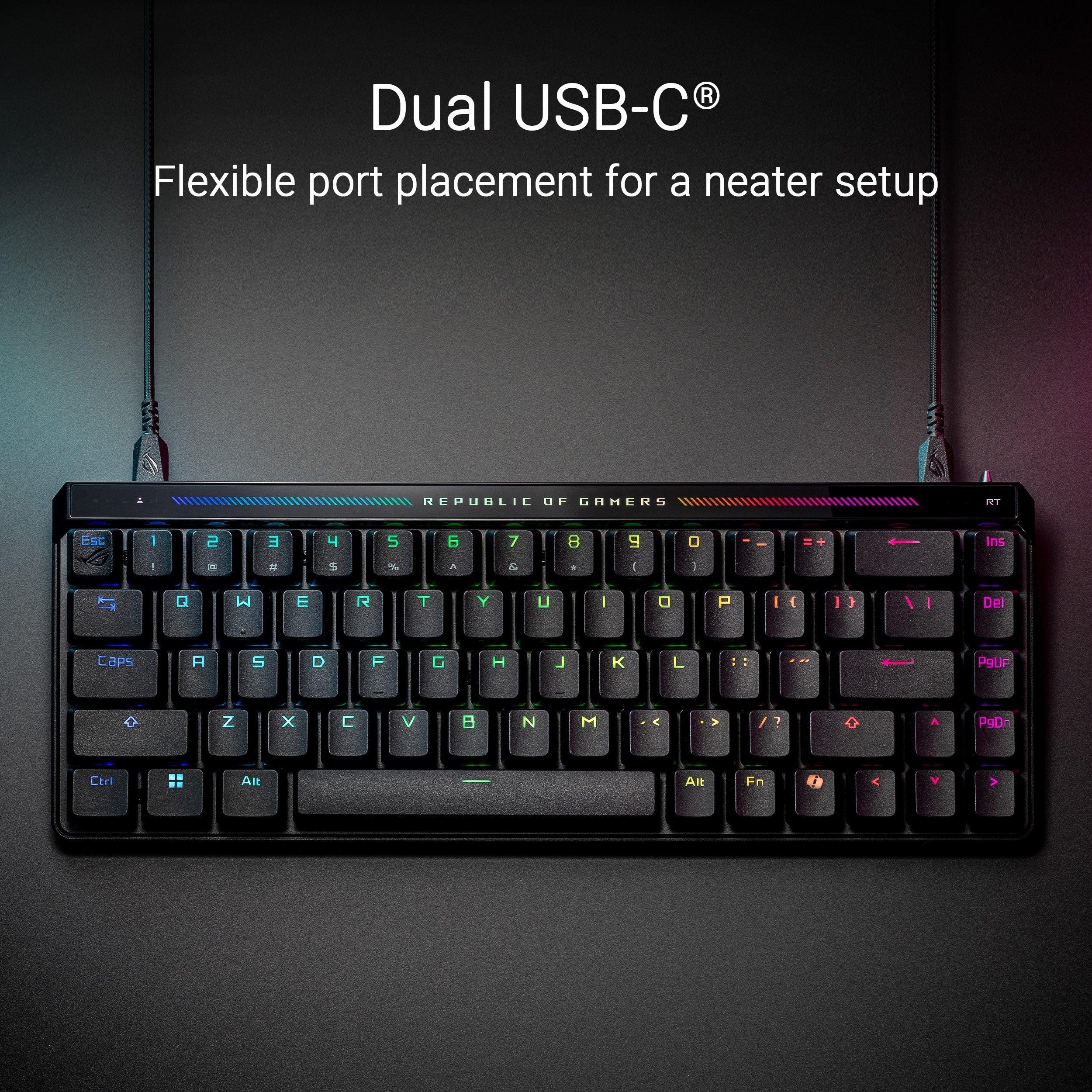 Black - ASUS - ROG Falchion Ace HFX Gaming Keyboard - 8