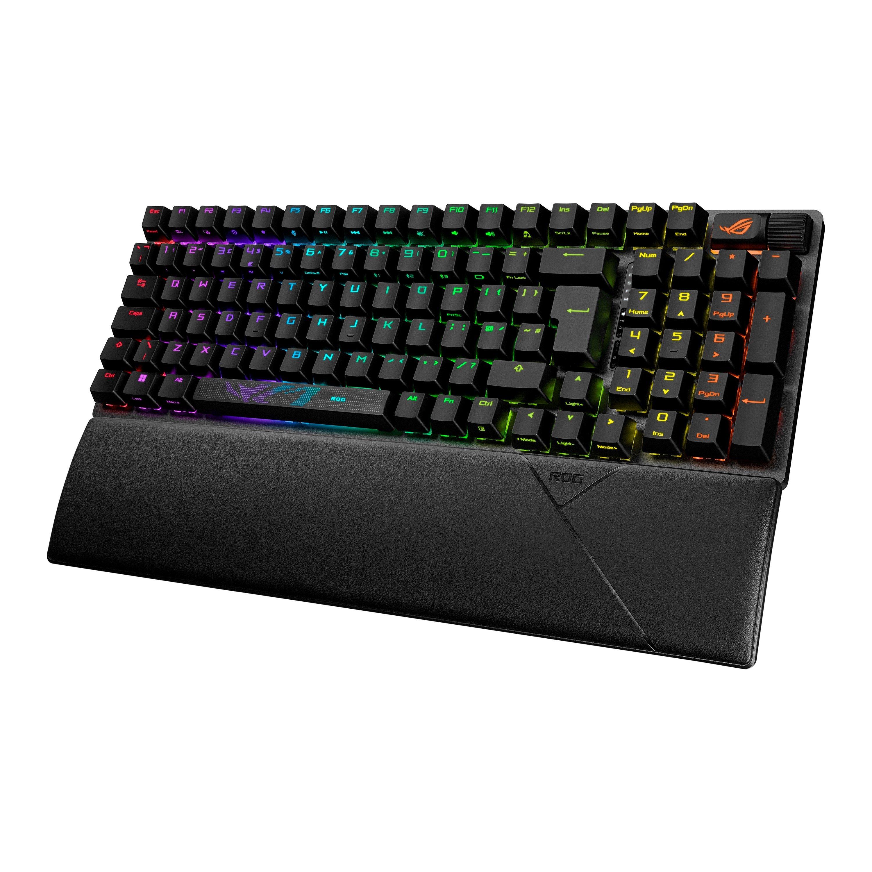 Nero - ASUS - Asus ROG Strix Scope II 96 Wireless Gaming Keyboard - 3