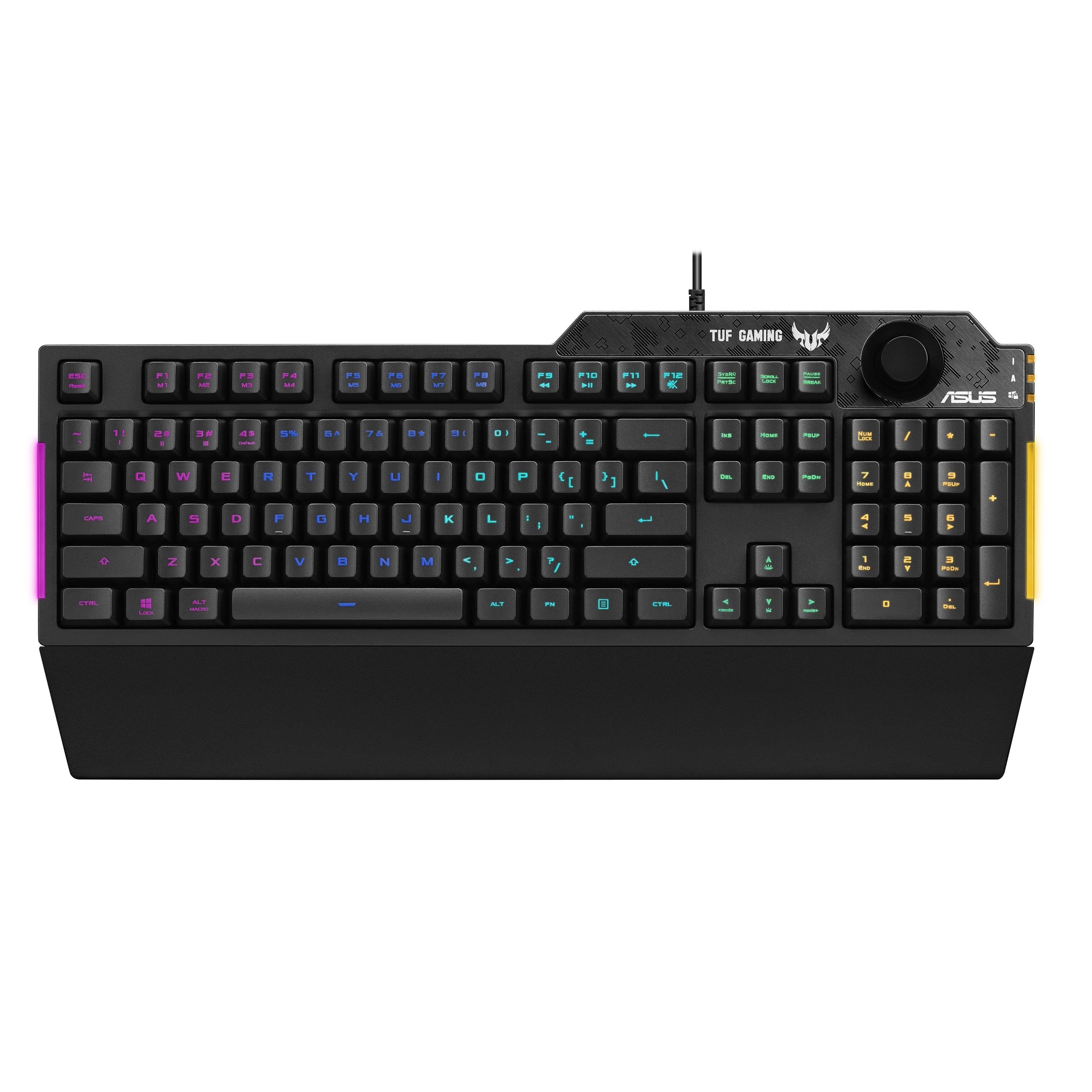 Nero - ASUS - ASUS TUF Gaming K1 RGB Keyboard - 1